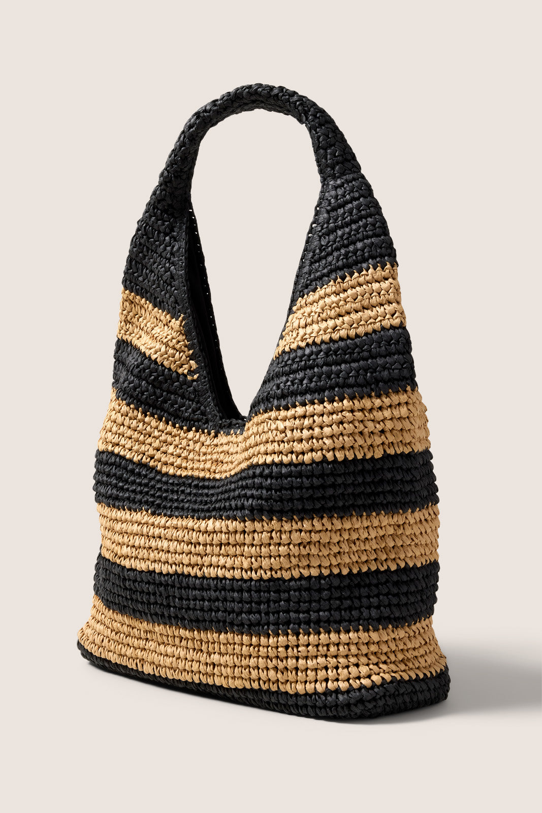 Women's Raffia Shopper Tote Bag