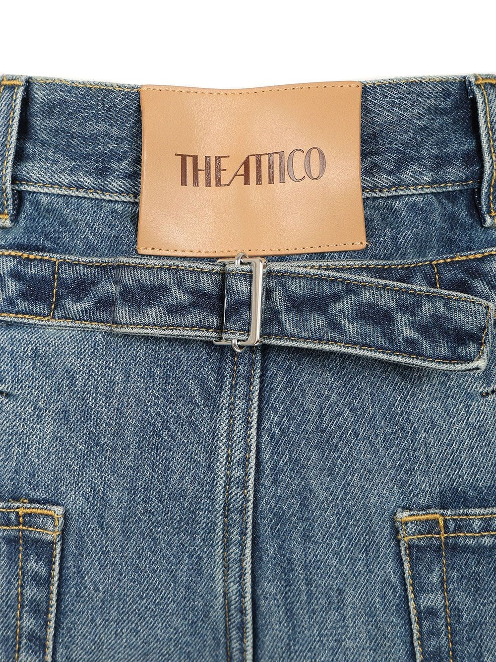 The Attico Women Denim Trousers