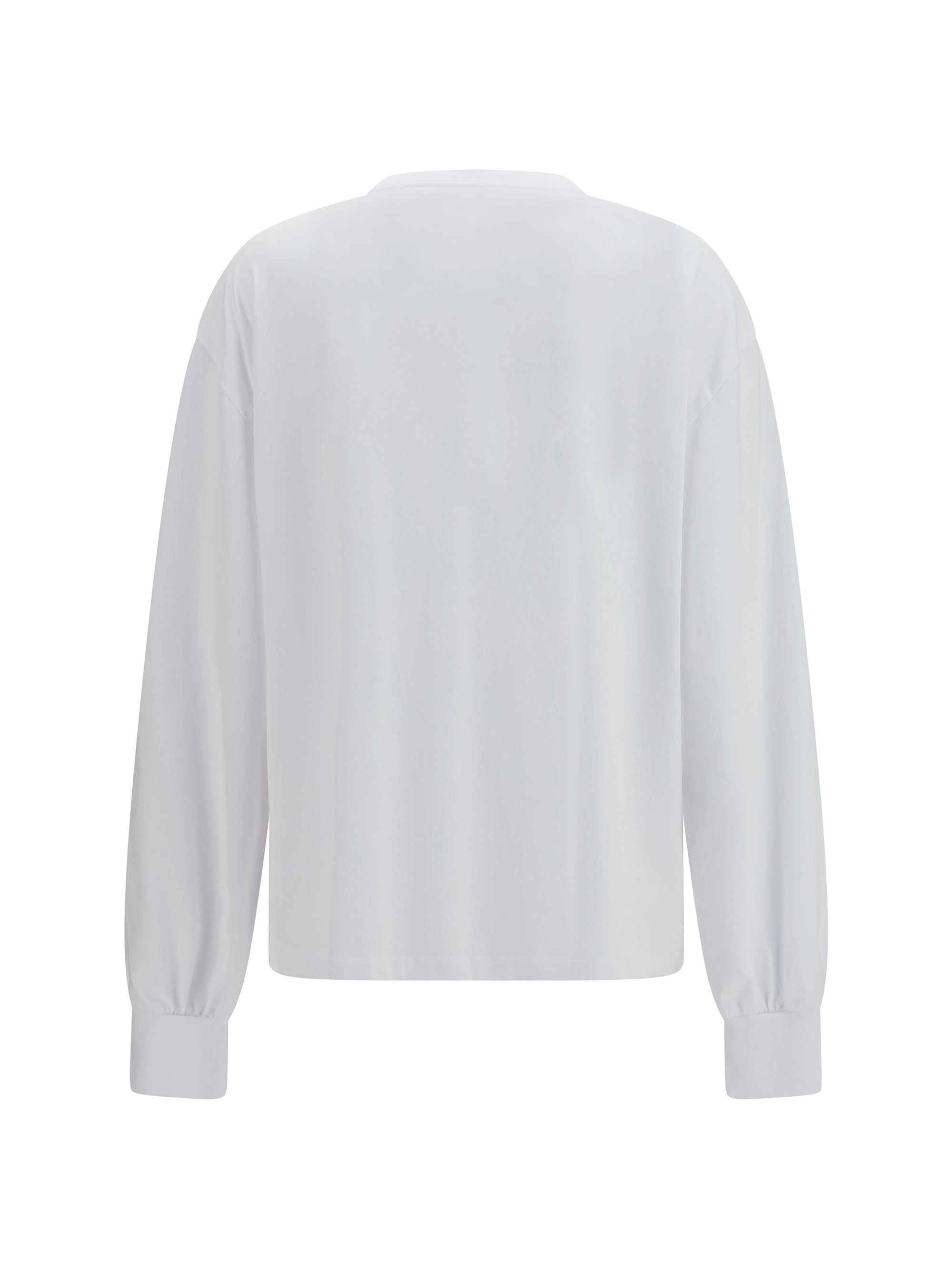 Ganni Women Strawberry Long-Sleeve Cotton T-Shirt