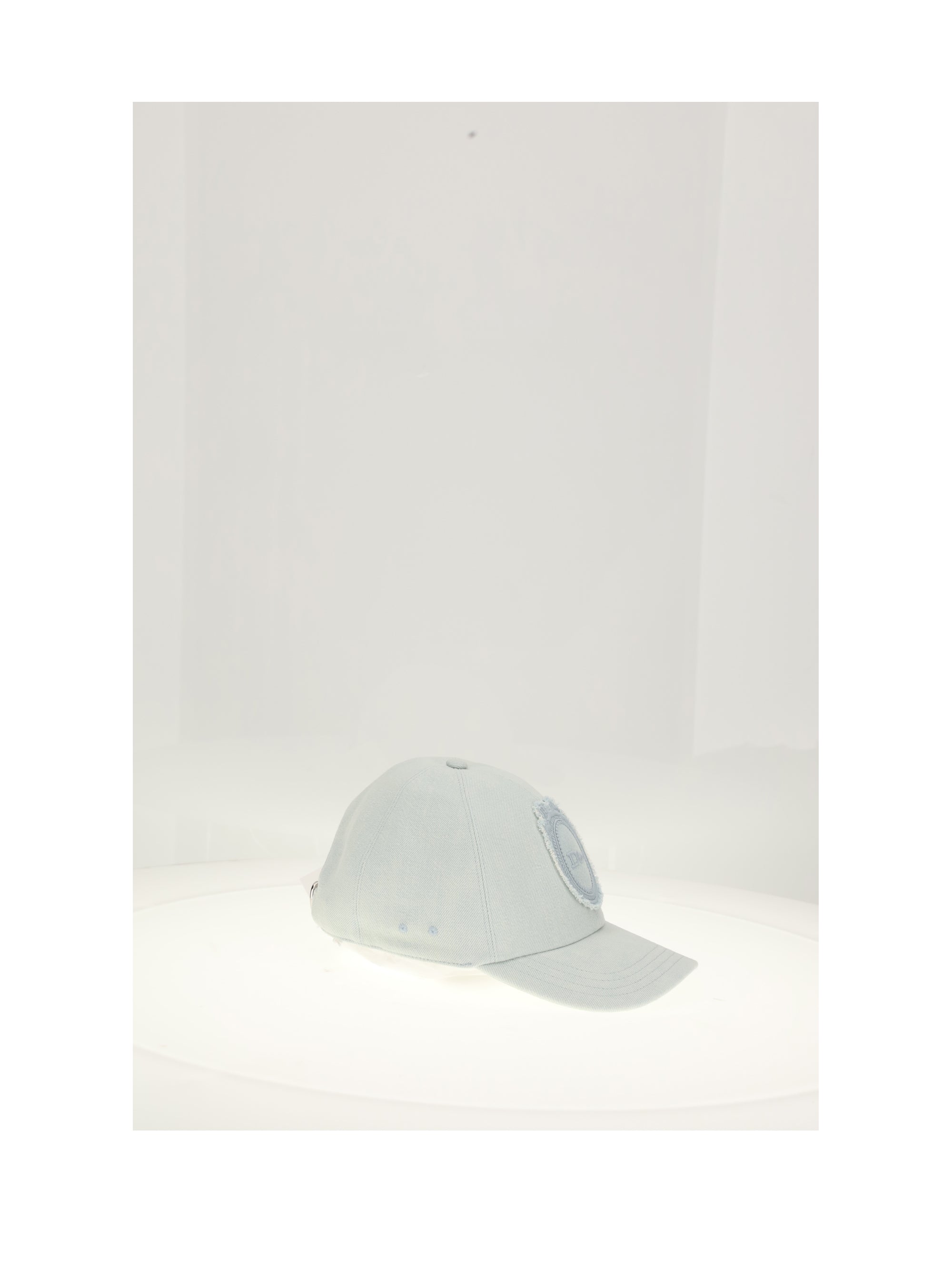 Dior Women Hat D Player Medallion Denim