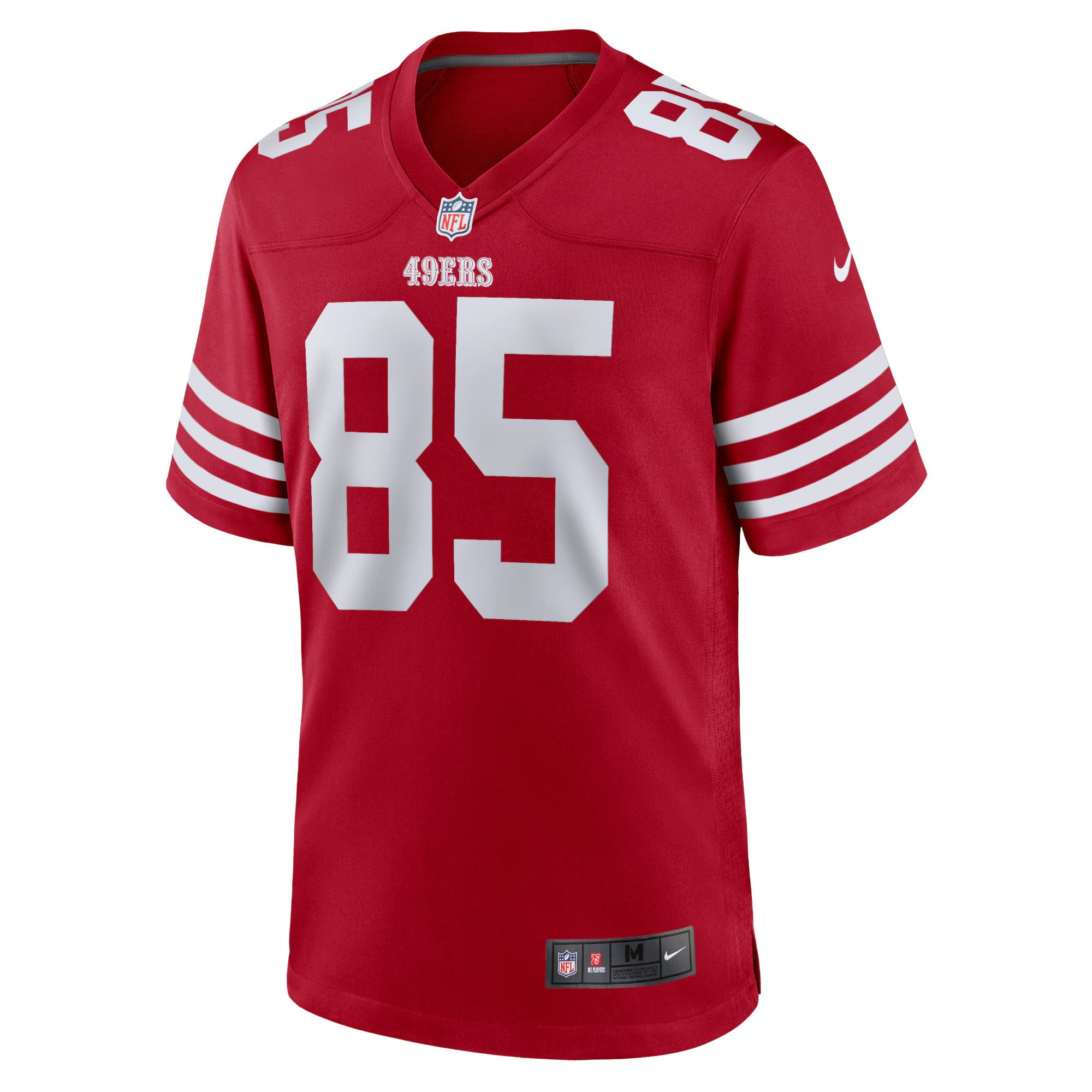 San Francisco 49ers George Kittle Scarlet Player Game Jersey