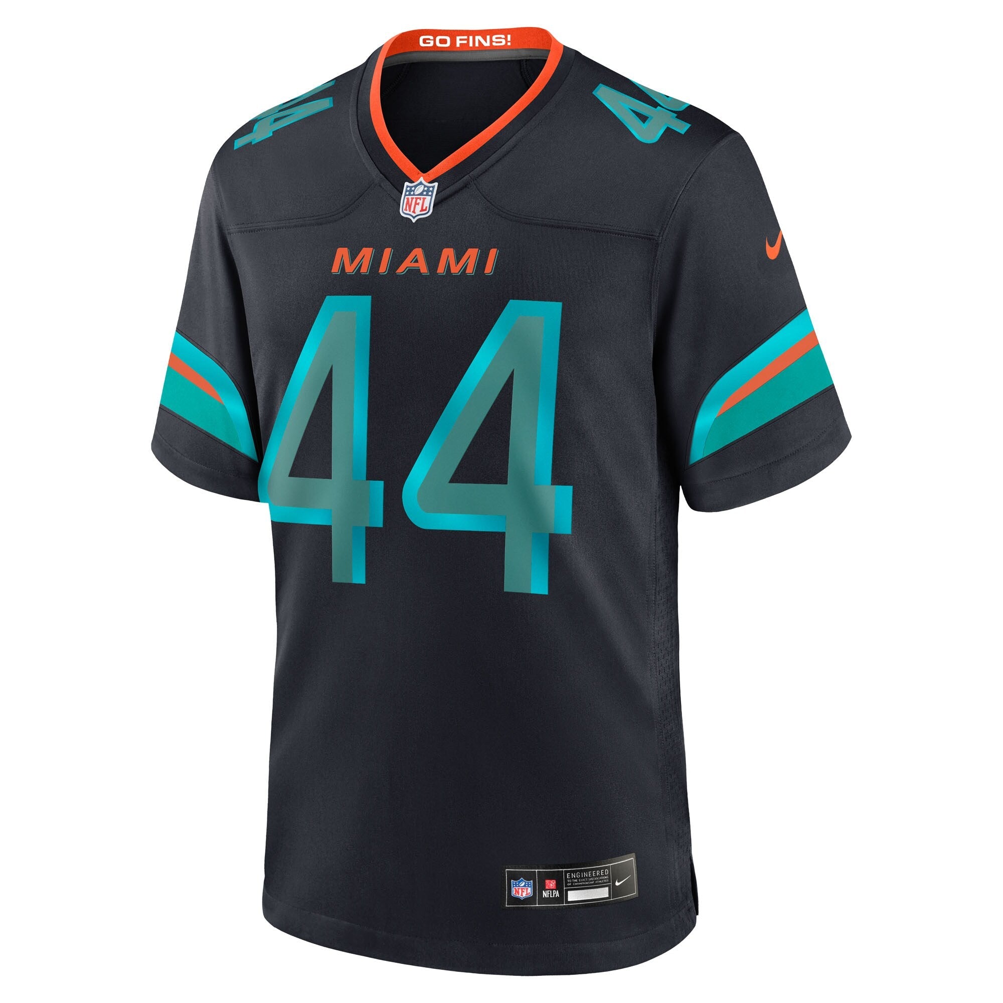 Miami Dolphins Chop Robinson Pitch Blue 2025 Rivalries Collection Game Jersey