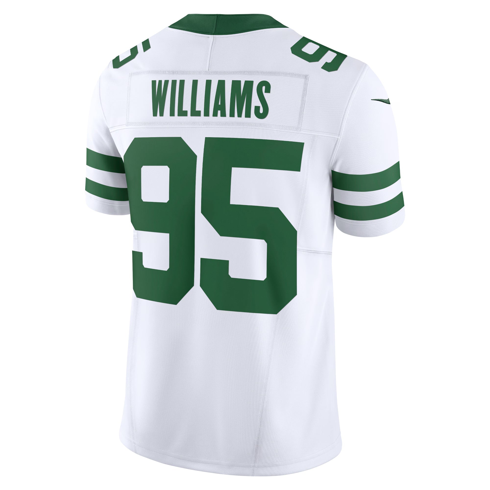 New York Jets Quinnen Williams Legacy White Vapor F.U.S.E. Limited Jersey