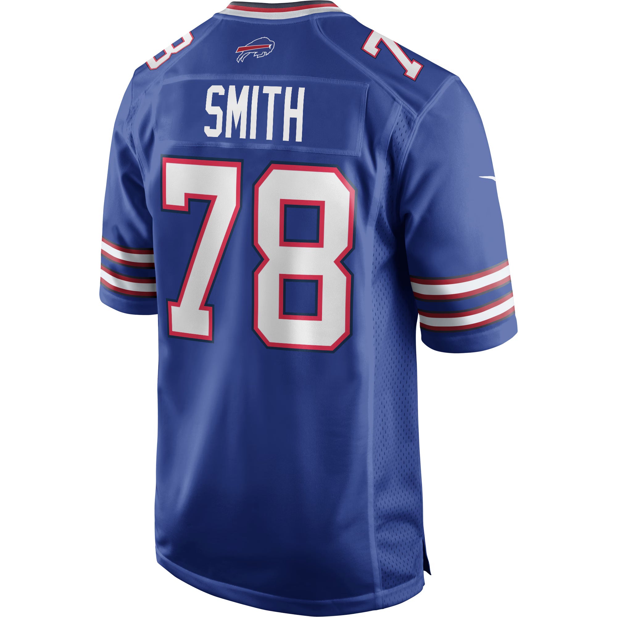 Buffalo Bills Bruce Smith Royal Game Retired Player Jersey