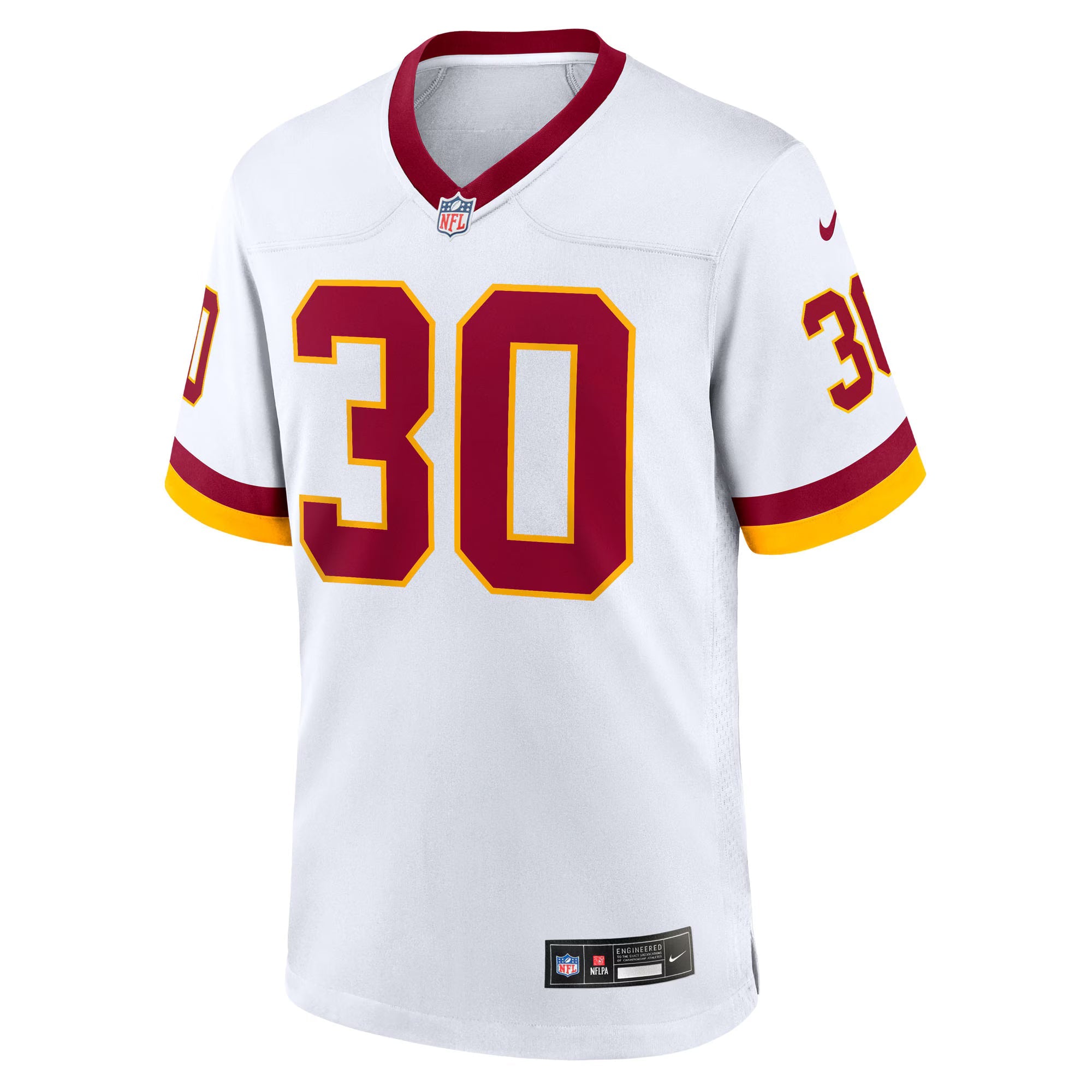 Washington Commanders Austin Ekeler White Game Super Bowl Era Jersey