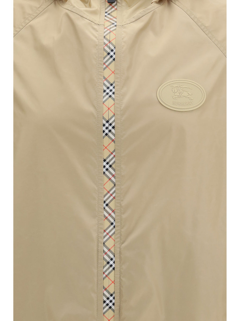 Burberry Men Nylon Hooded Jacket
