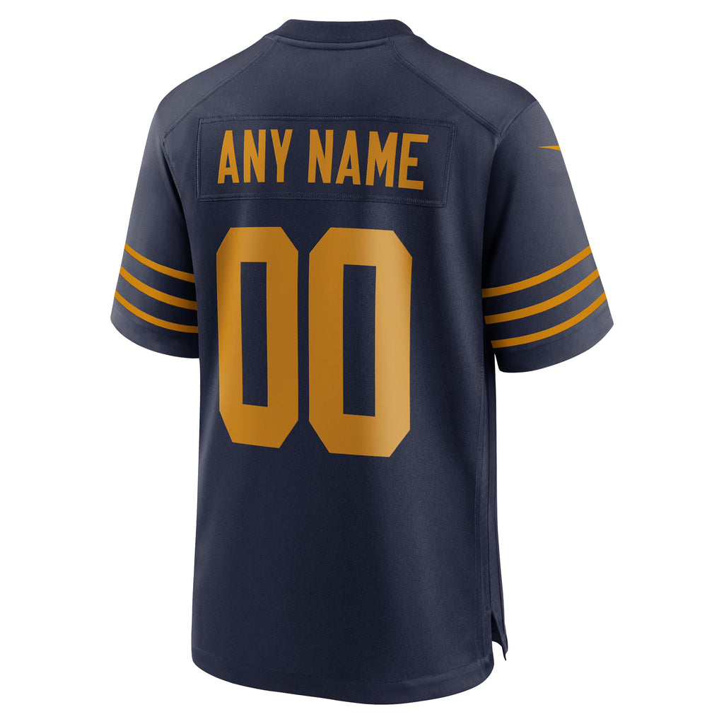 Green Bay Packers Navy The 1923 Classic Game Custom Jersey