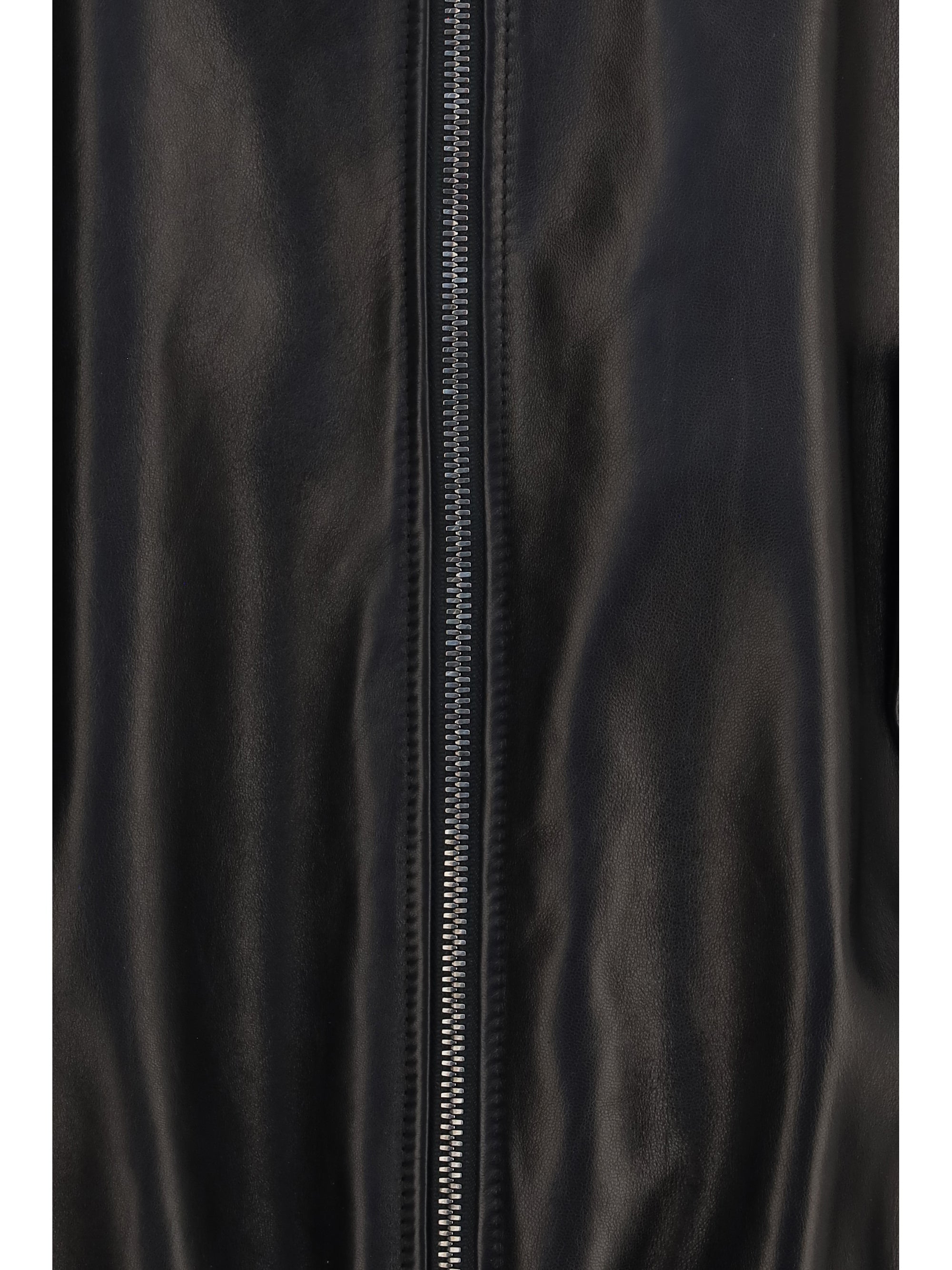 Brunello Cucinelli Women Leather Jacket