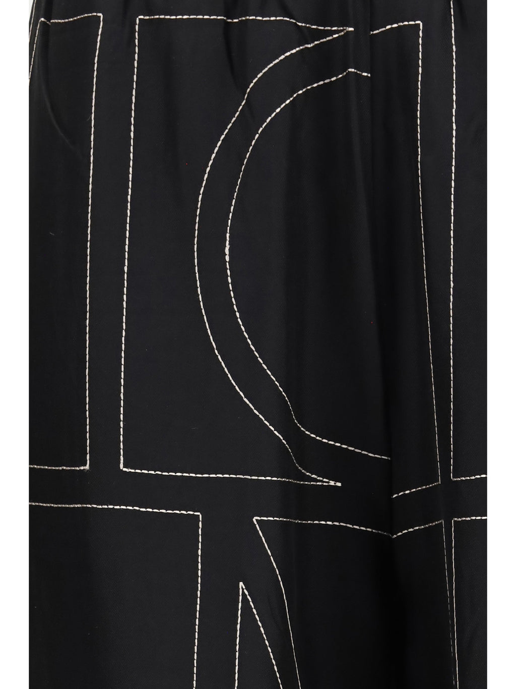 Toteme Women Silk Monogram Pants