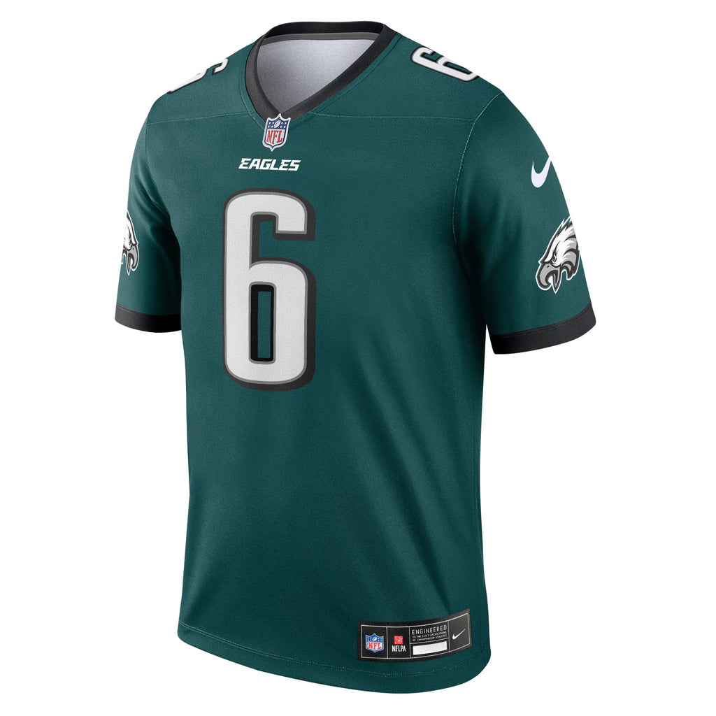 Philadelphia Eagles DeVonta Smith Green Legend Player Performance Top
