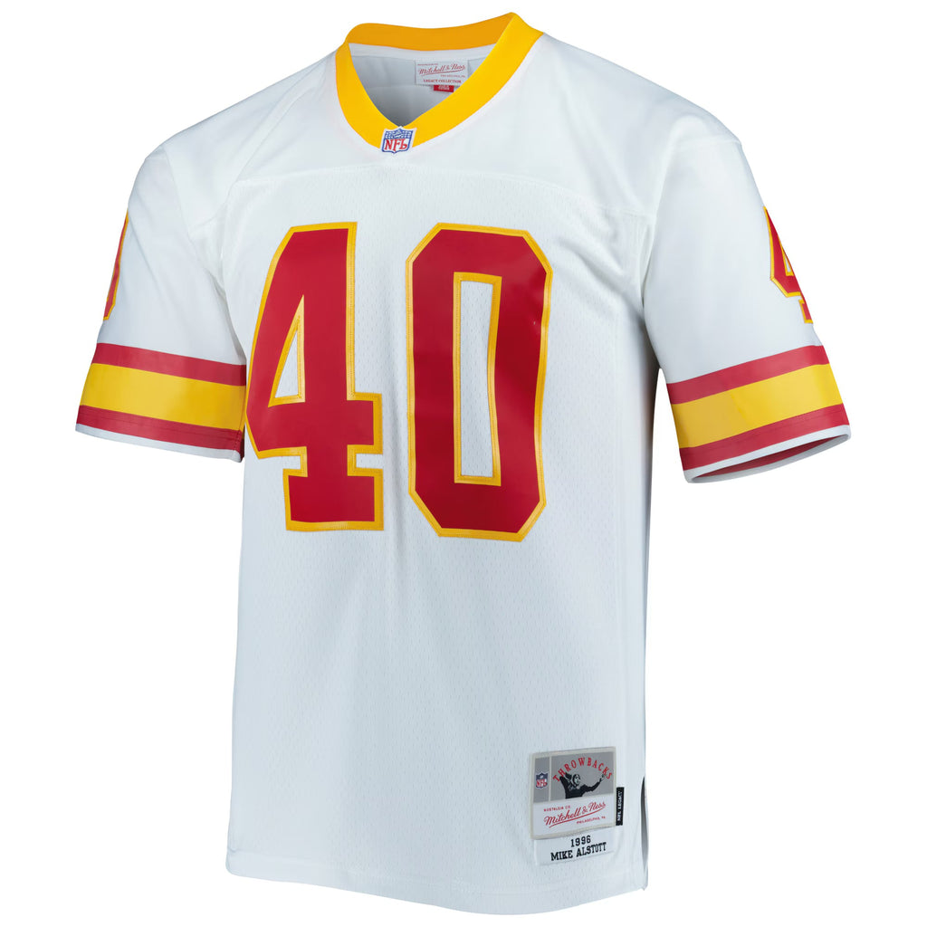 Tampa Bay Buccaneers Mike Alstott Mitchell & Ness White Legacy Replica Jersey