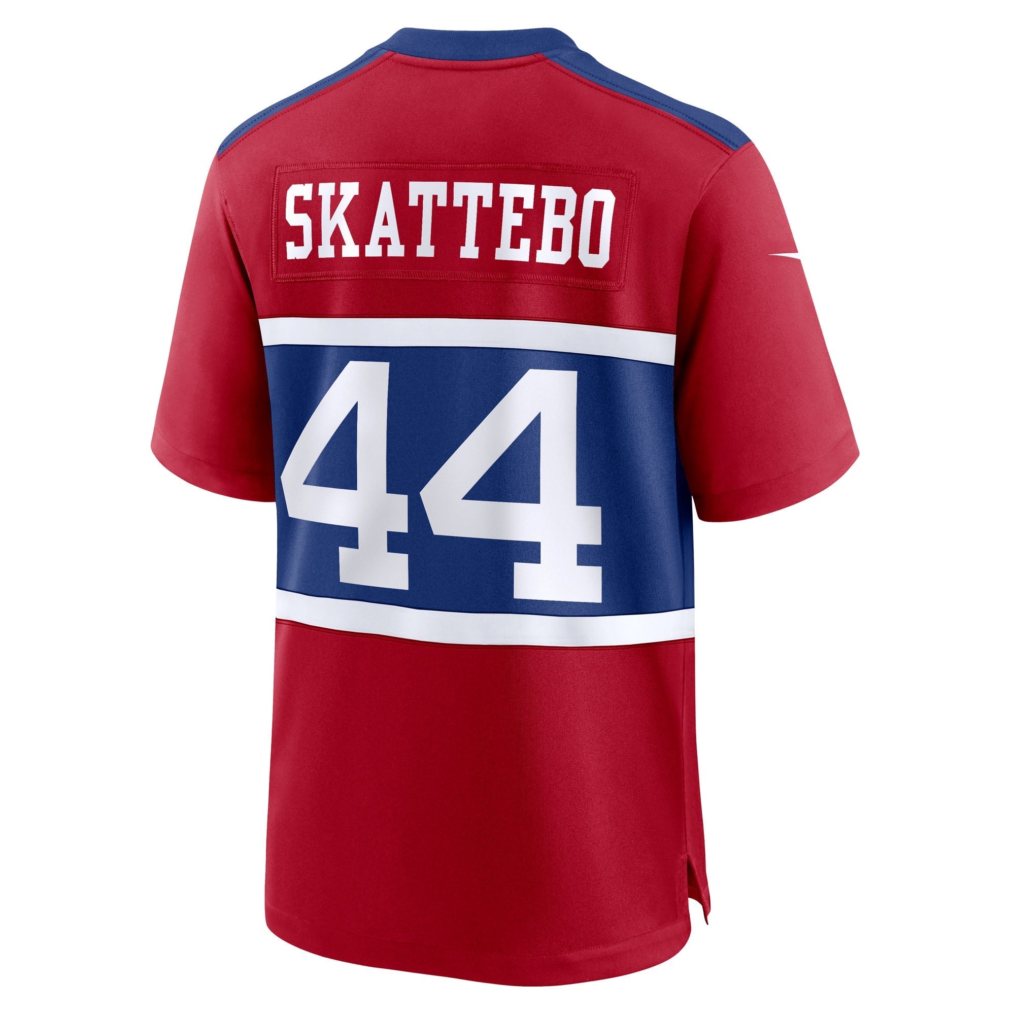 New York Giants Cam Skattebo Red Alternate Century Red Game Jersey