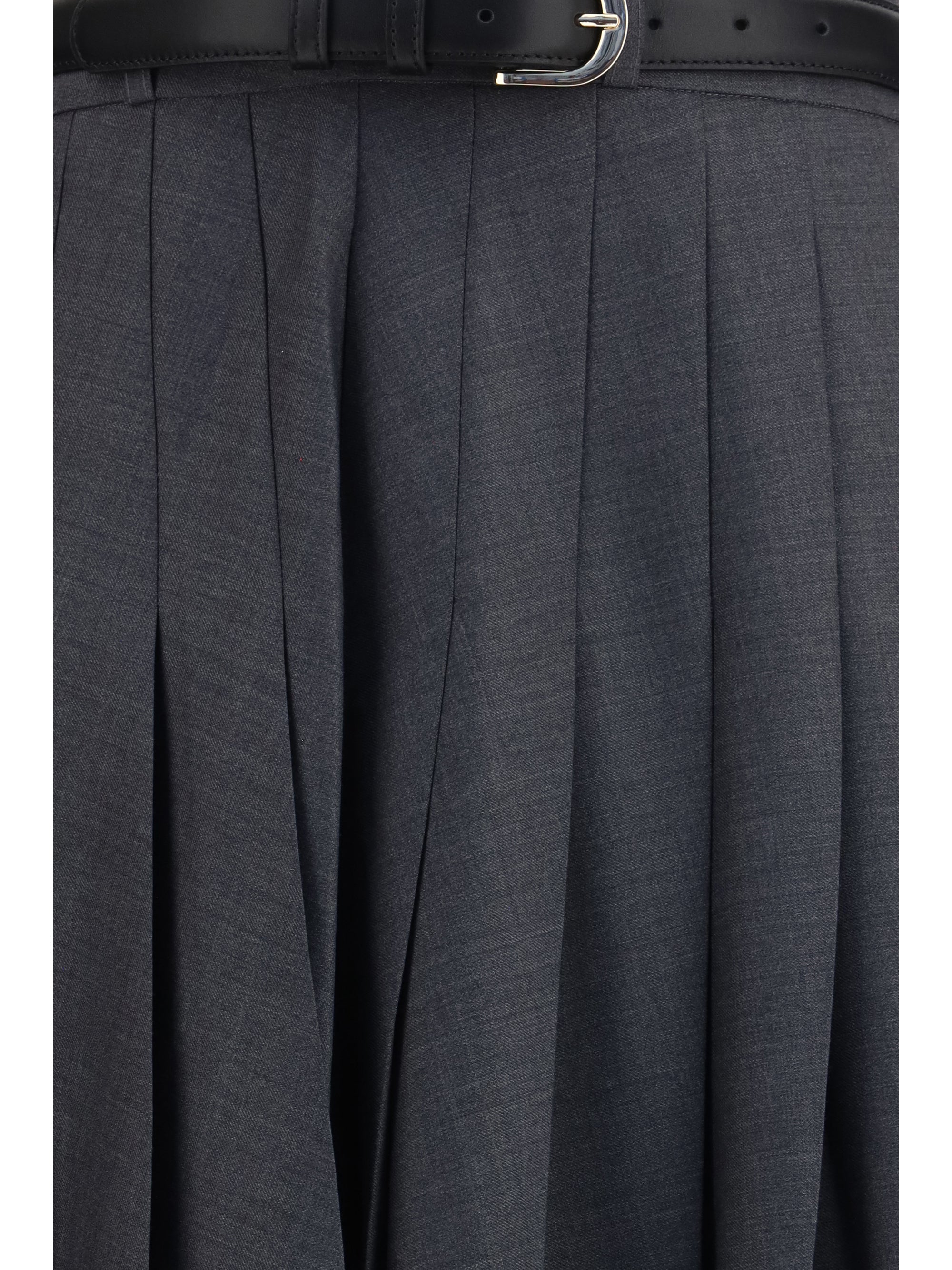 Self-Portrait Women Pleated Maxi Skirt