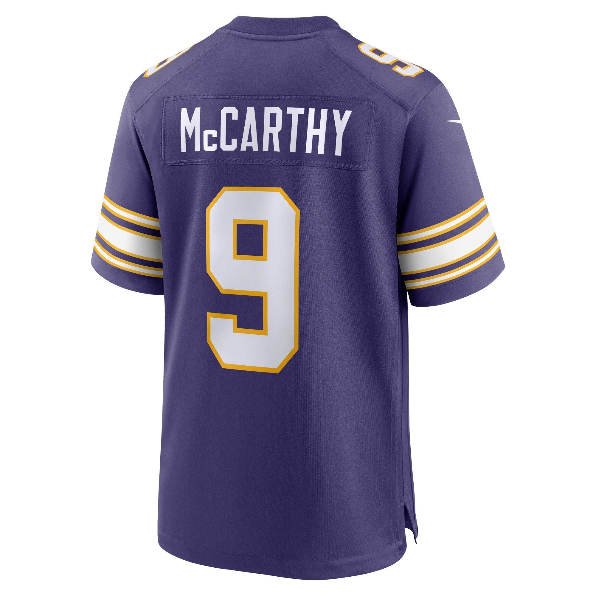 Minnesota Vikings J.J. McCarthy Purple 2nd Alternate Player Game Jersey