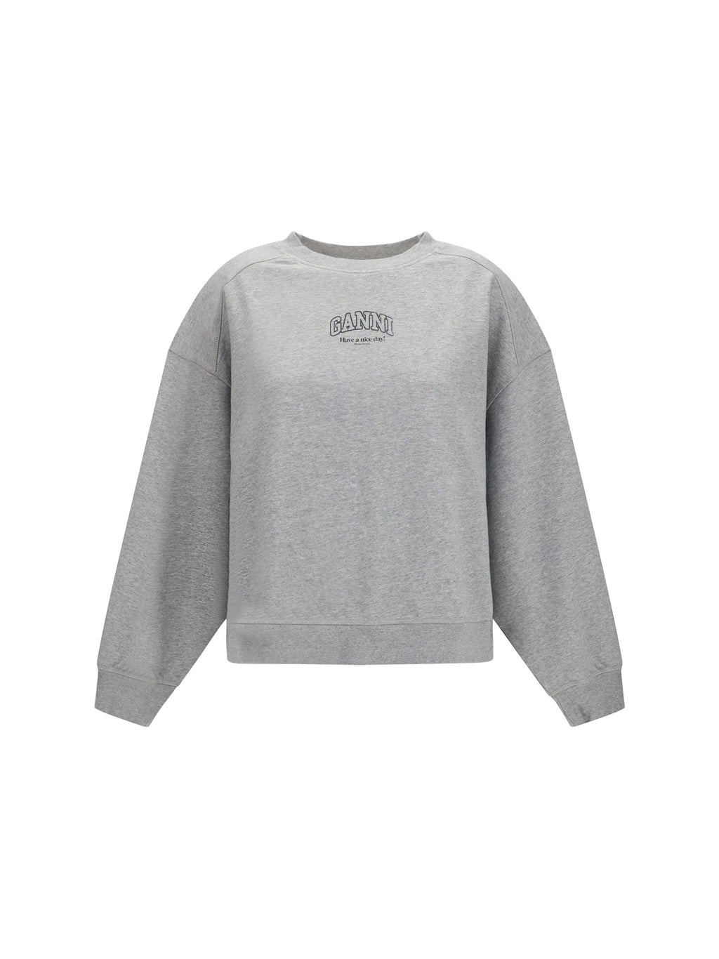 Ganni Women Crewneck Sweatshirt With Logo