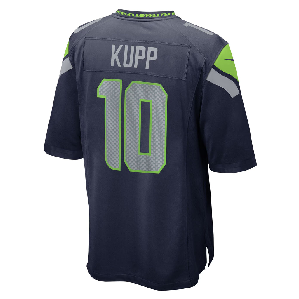 Seattle Seahawks Cooper Kupp College Navy Team Game Jersey