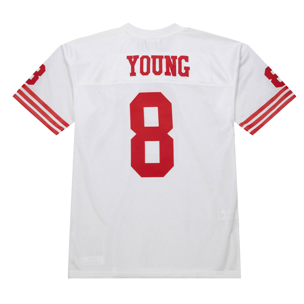 San Francisco 49ers 1994 Steve Young Mitchell & Ness White Authentic Throwback Retired Player Jersey
