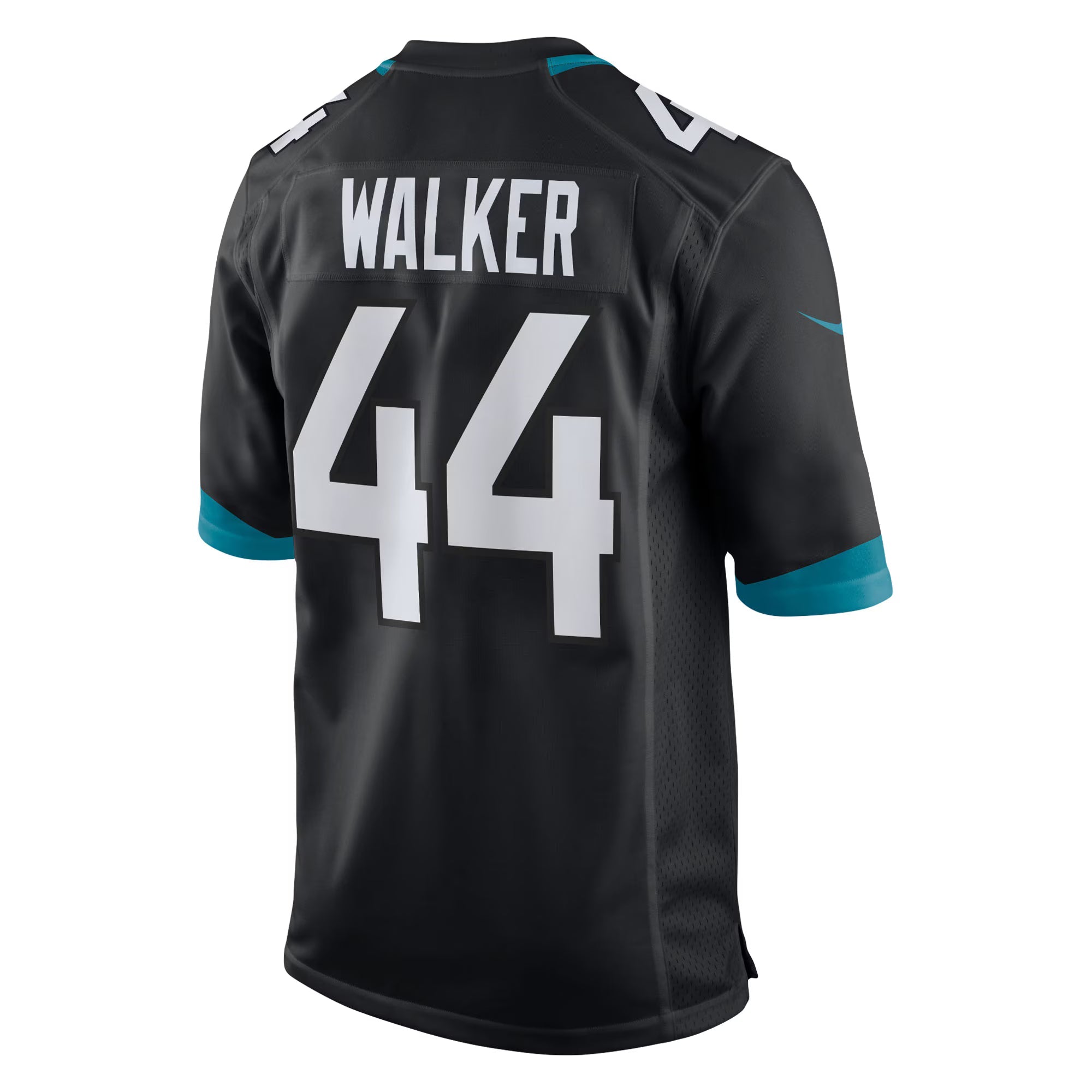 Jacksonville Jaguars Travon Walker Black Player Game Jersey
