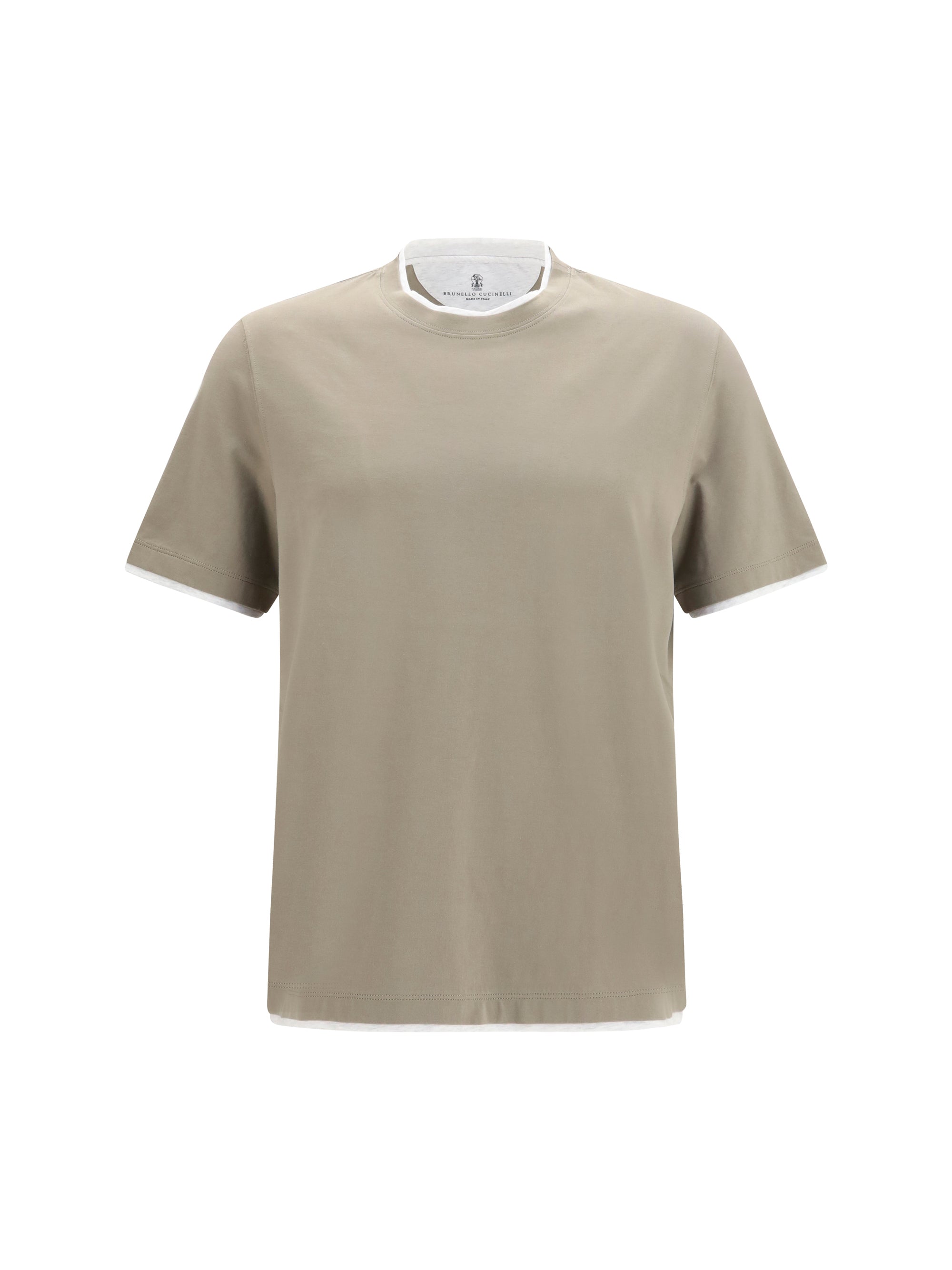 Brunello Cucinelli Men Cotton T-Shirt