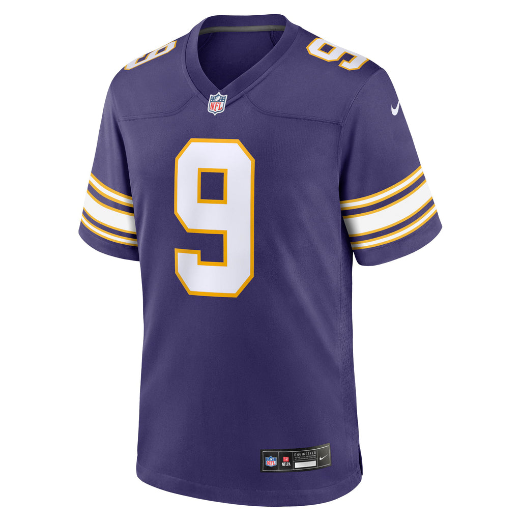 Minnesota Vikings J.J. McCarthy Purple 2nd Alternate Player Game Jersey