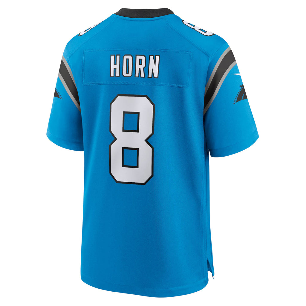 Carolina Panthers Jaycee Horn Blue Alternate Game Jersey