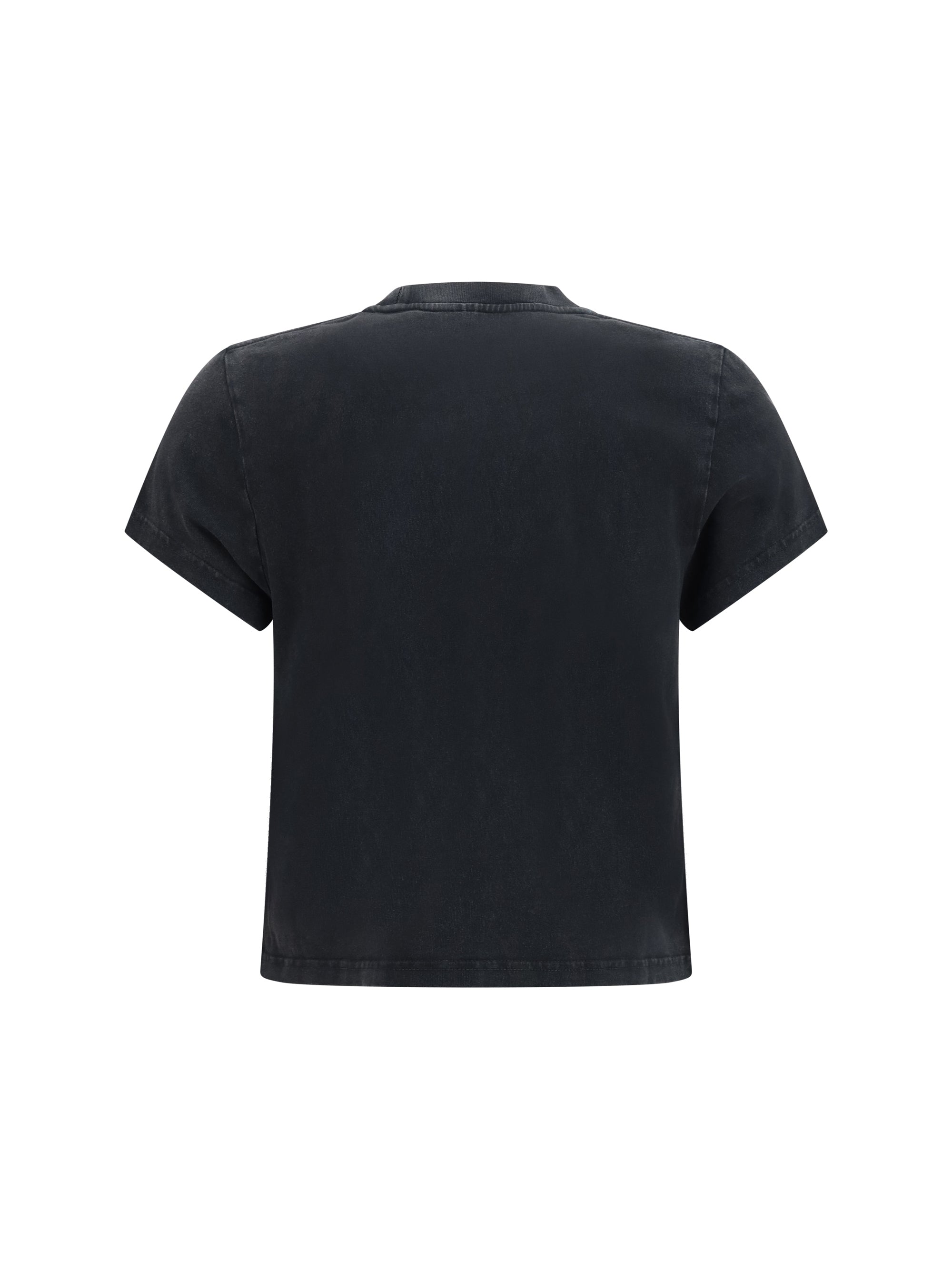 Alexander Wang Women Short-Sleeve T-Shirt With Central Logo Print