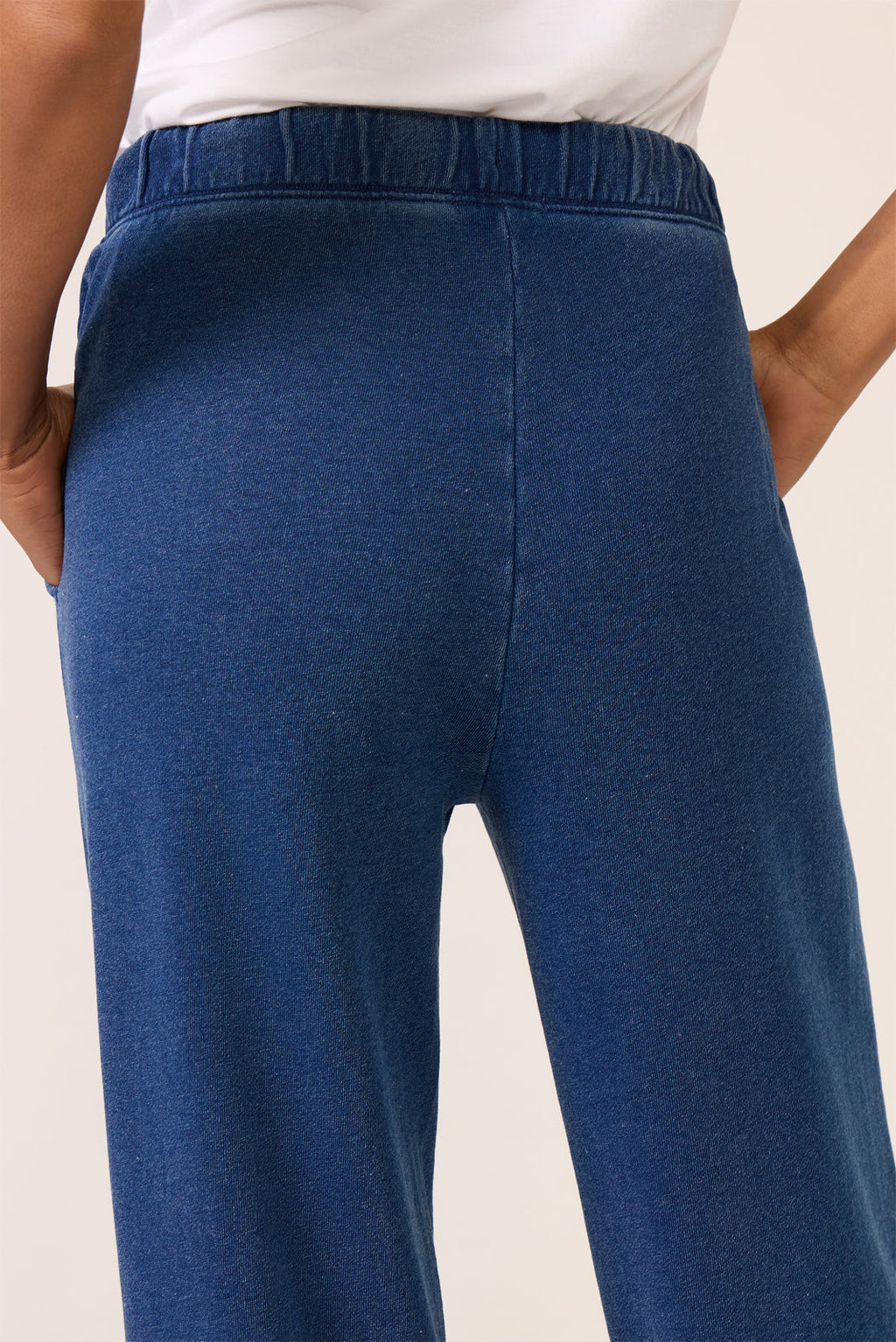 Women's Hunter Knit Denim Wide Leg Pants