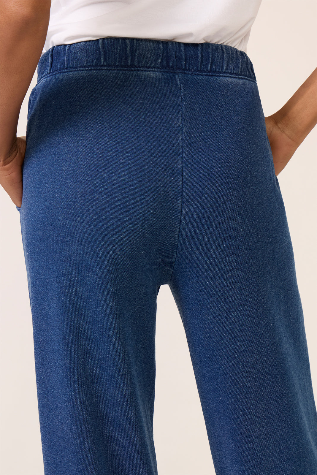 Women's Hunter Knit Denim Wide Leg Pants