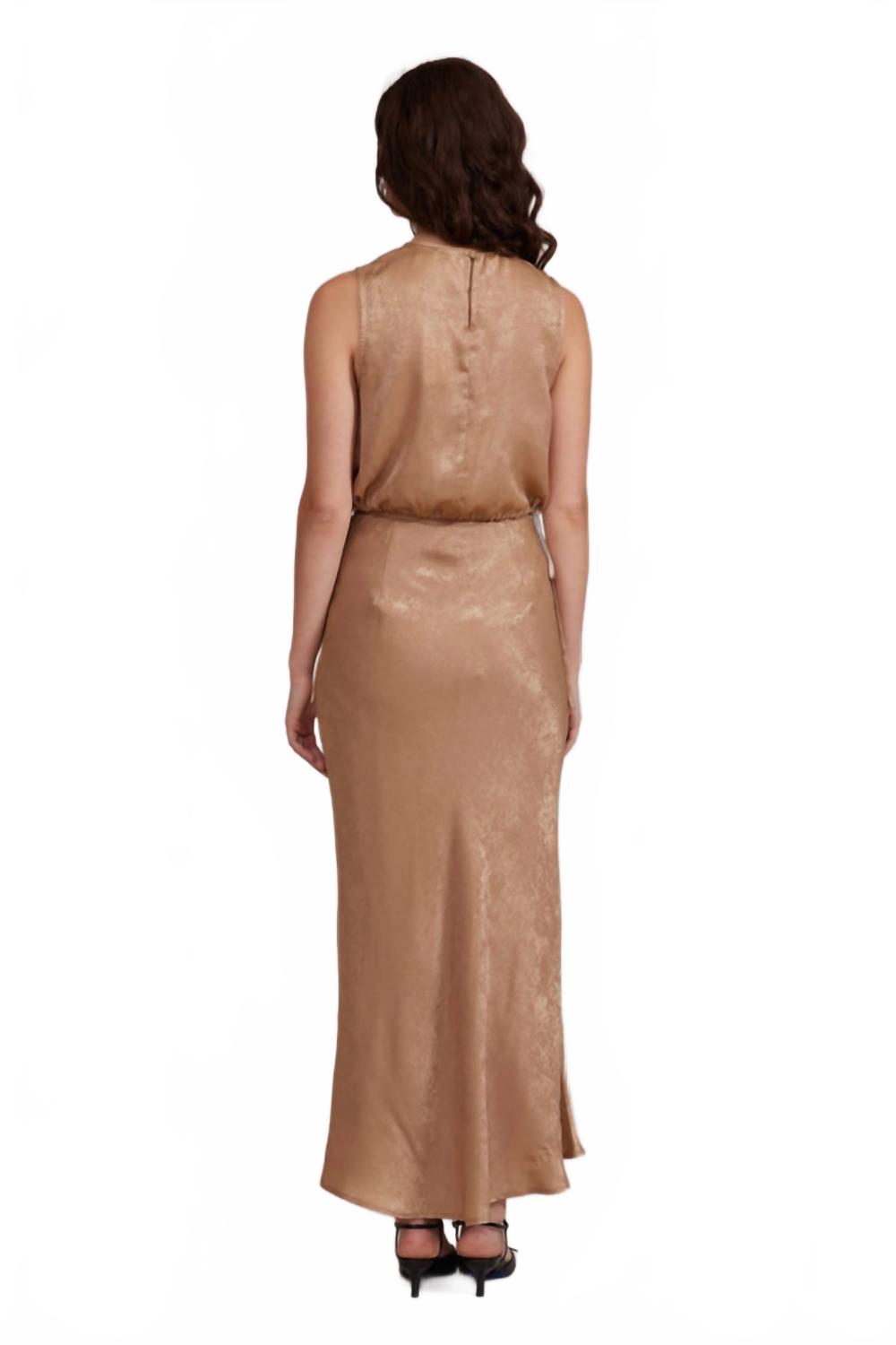 Katianna Maxi Skirt In Gold