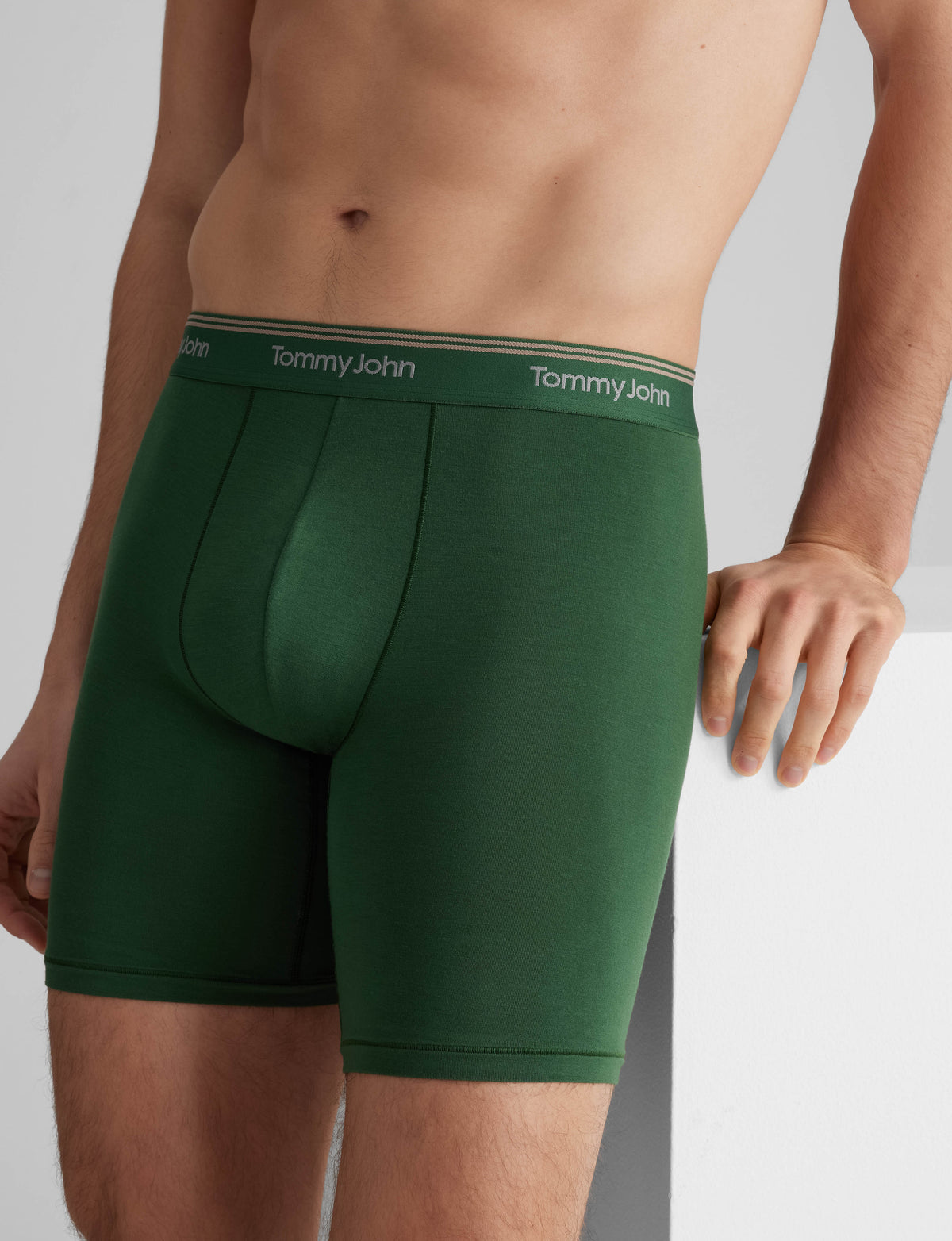 Men's Ultra Soft Flex Mid-Length Boxer Brief 6"