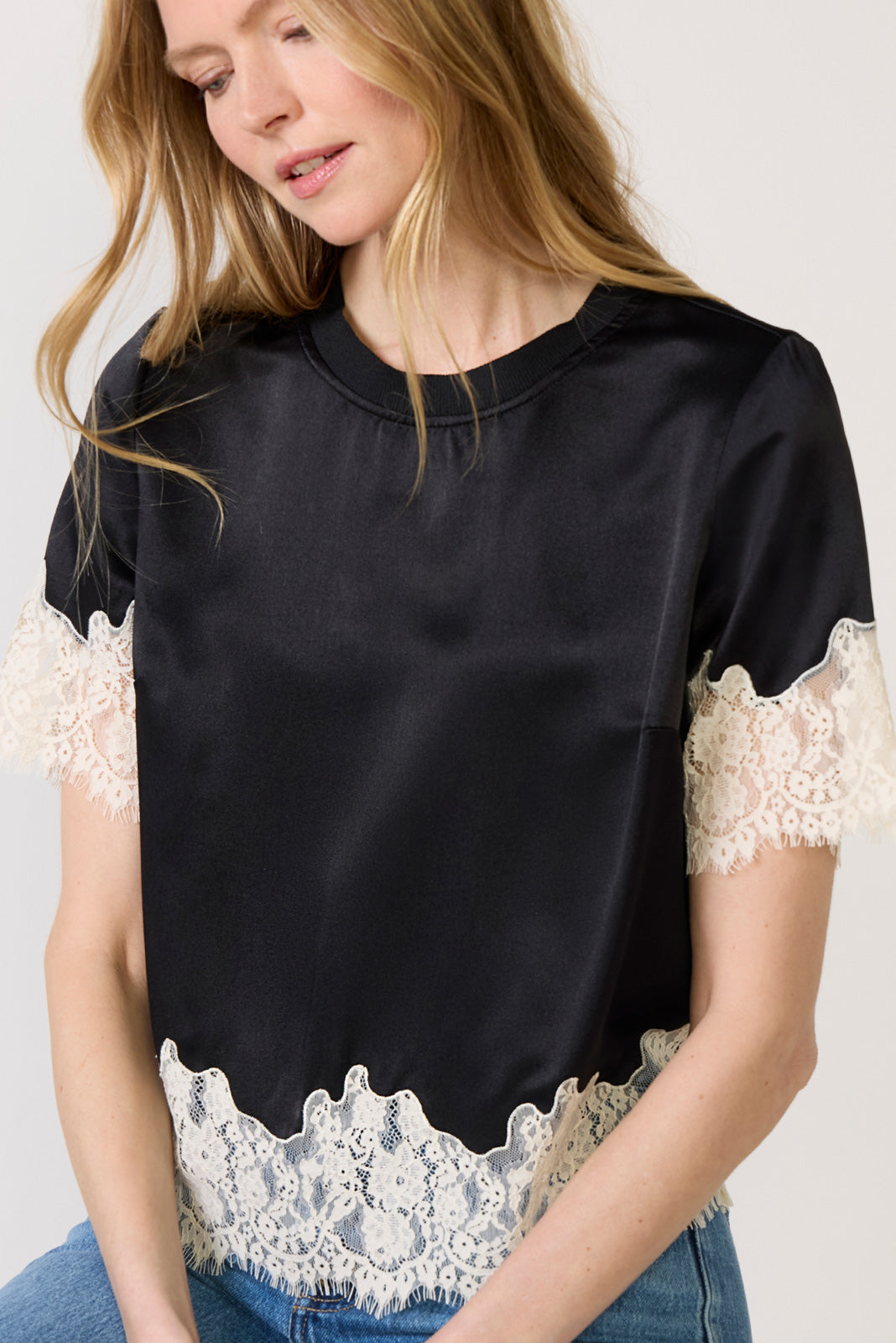 Women's One of a Kind Lace Top