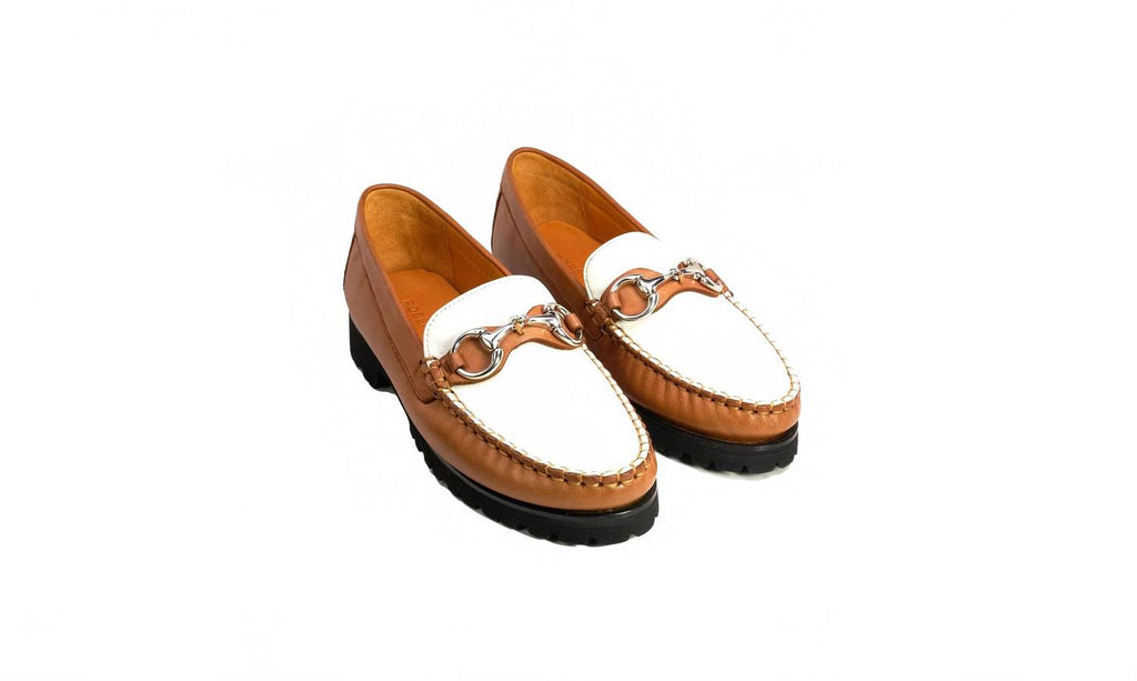 Women's Soho Loafer In Shell/white True Glove
