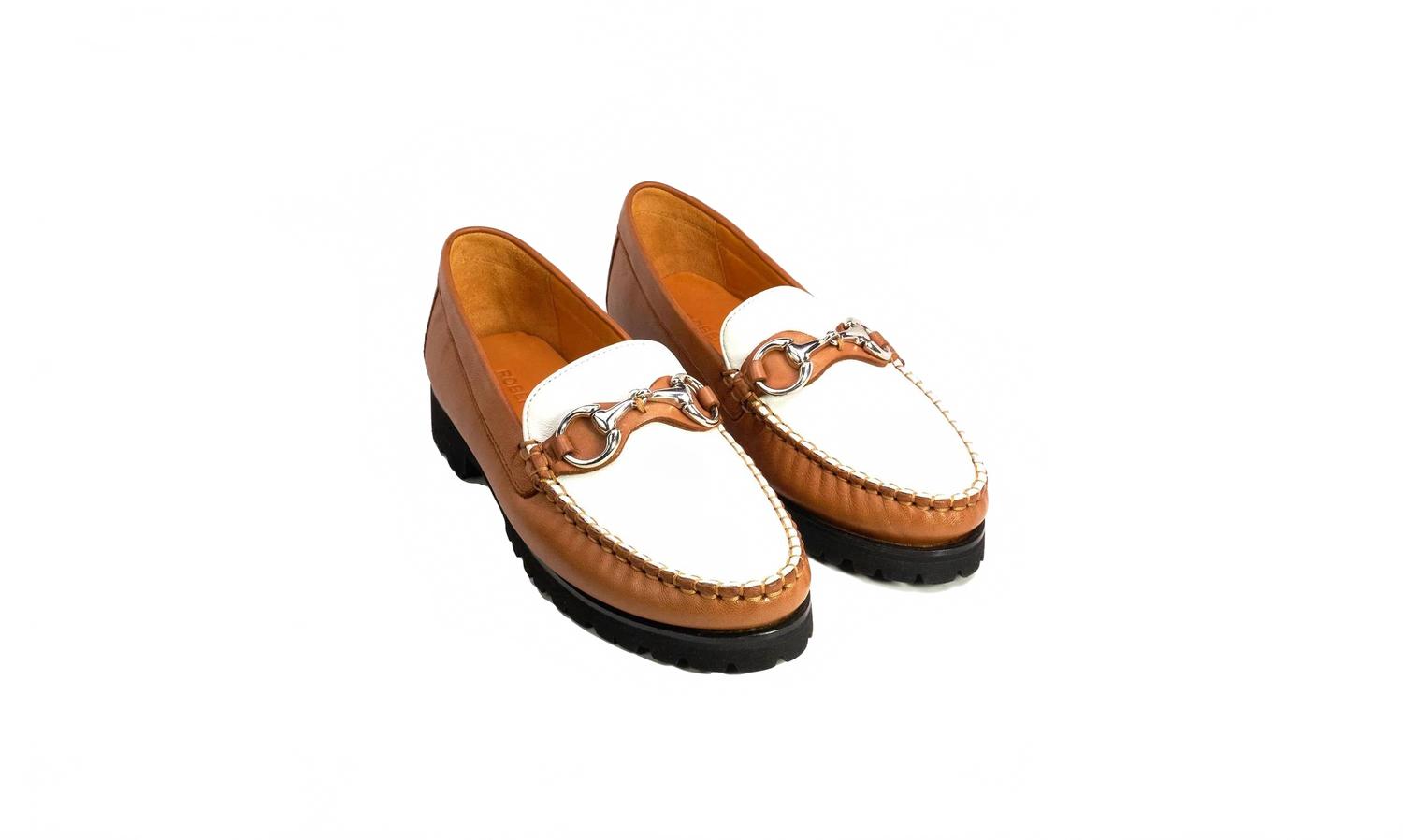 Women's Soho Loafer In Shell/white True Glove