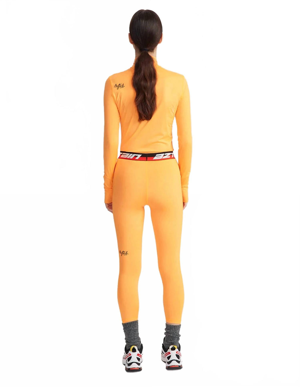 Next To Skin Base Layer Top In Orange