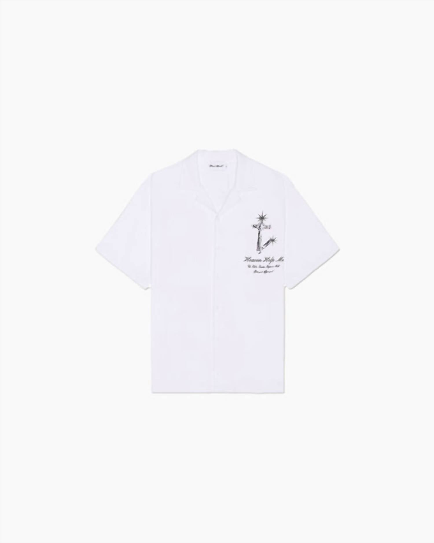 Heaven Help Shirt In White