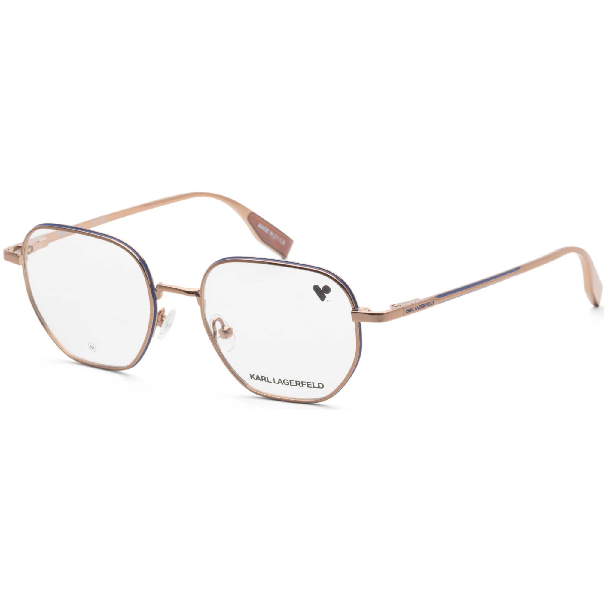 Karl Lagerfeld Men's 50 mm Brown Opticals