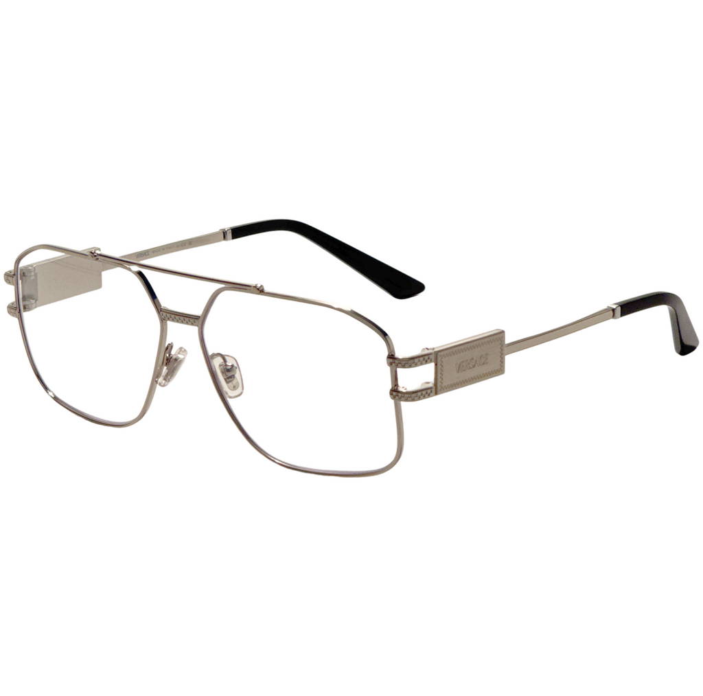Versace Men's 59 mm Silver Opticals