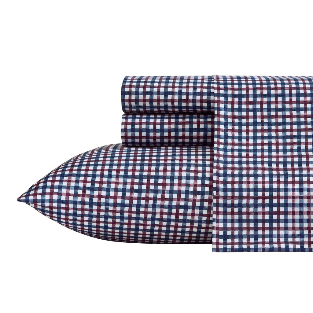 Nautica Heritage Plaid Blue Full Sheet Set