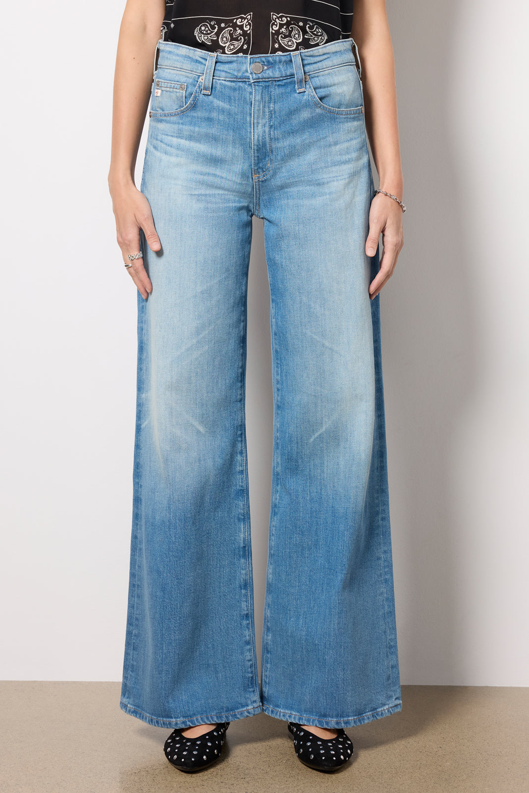 Women's Saige Wide Leg Jean 31'