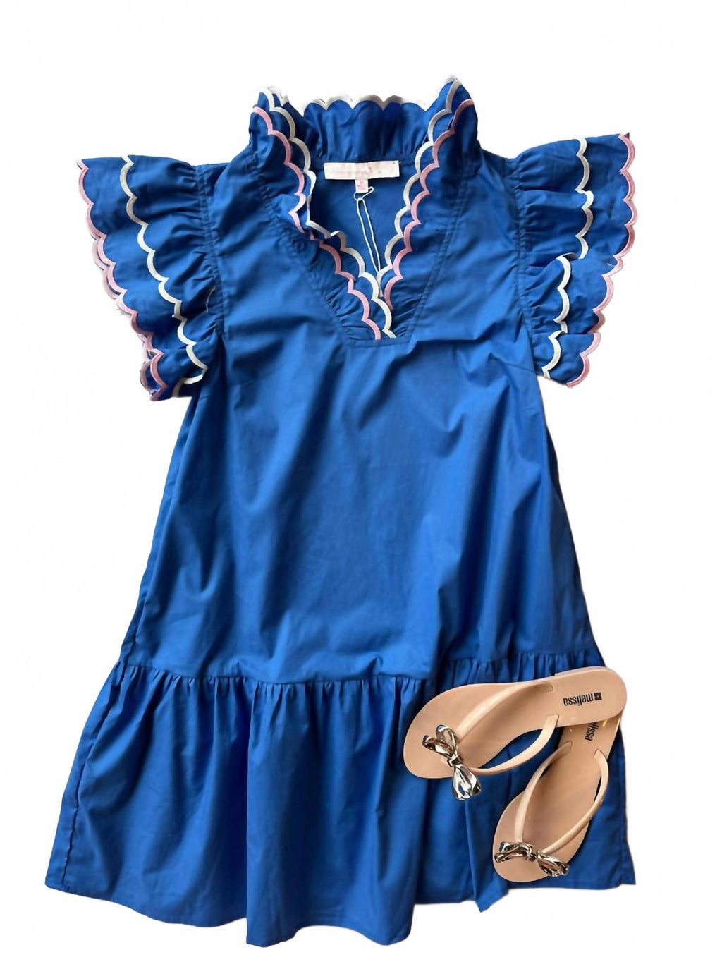 Azure Oasis Dress In Blue