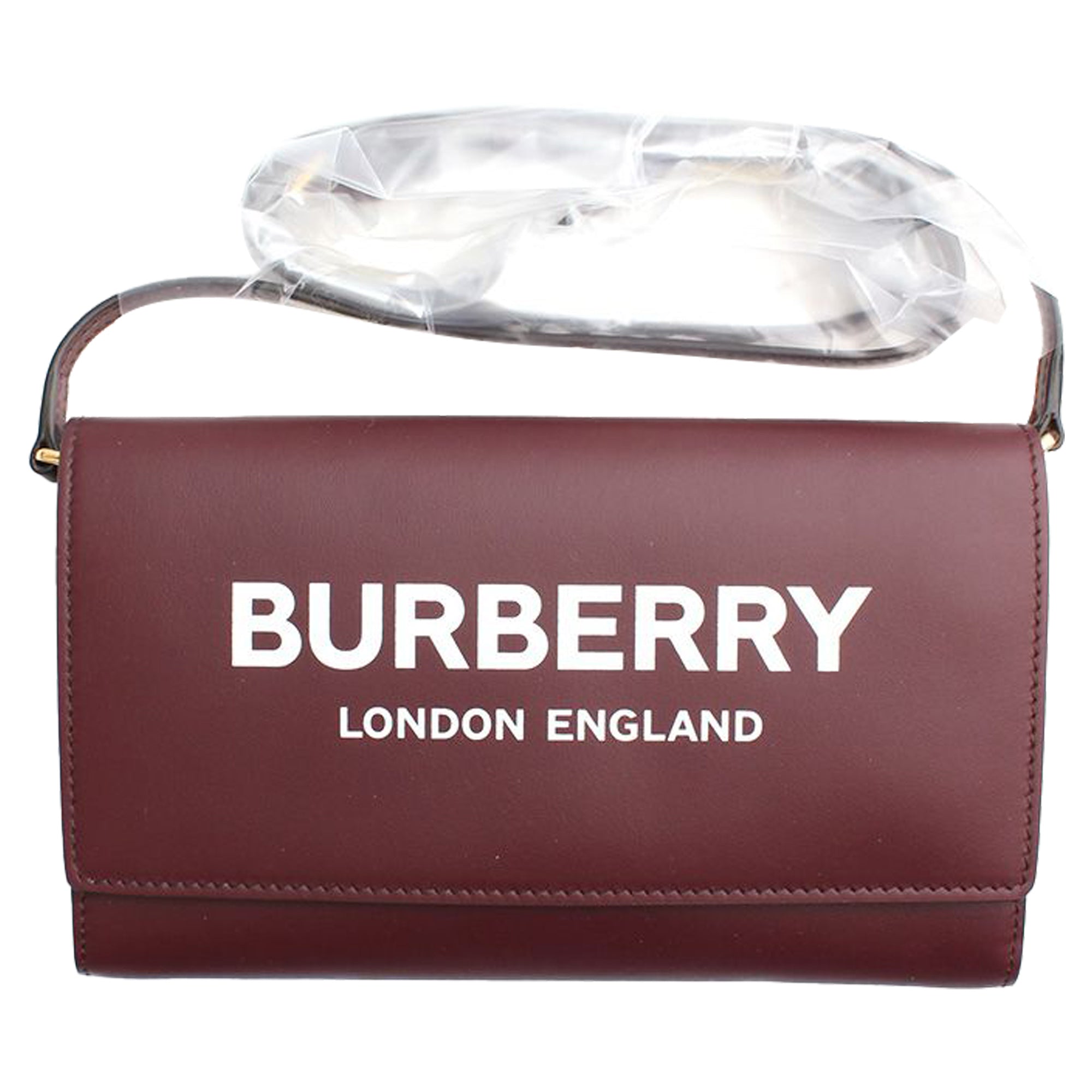 Mahogany Red Mini Crossbody Bag
