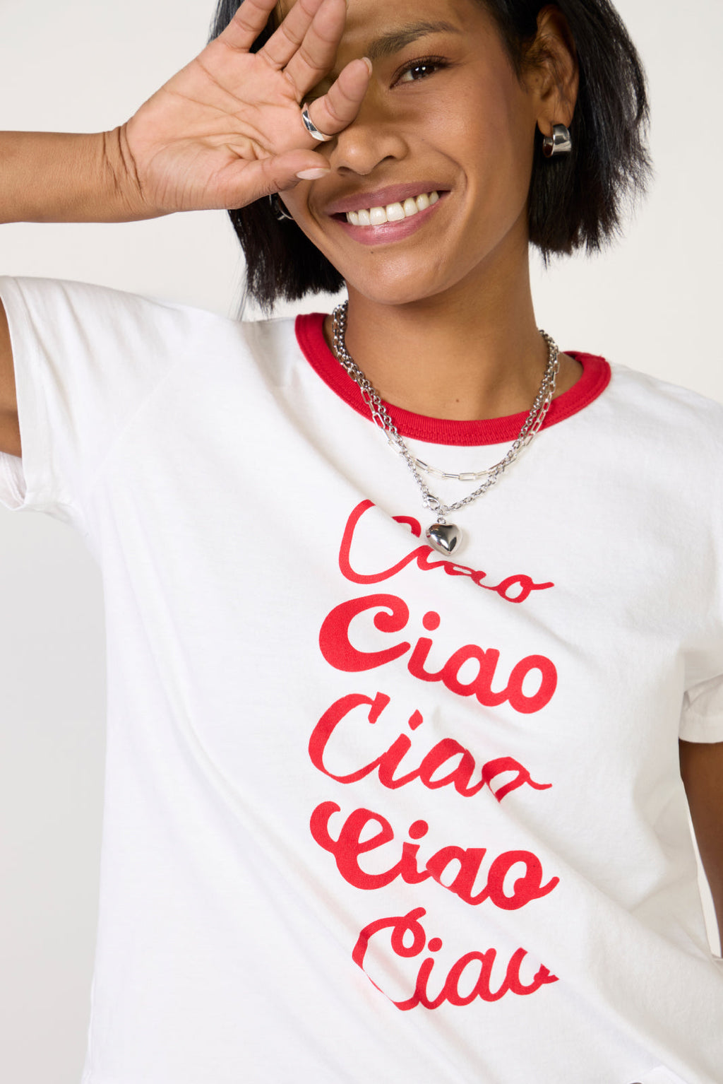 Women's Ciao Ciao Ringer T-Shirt