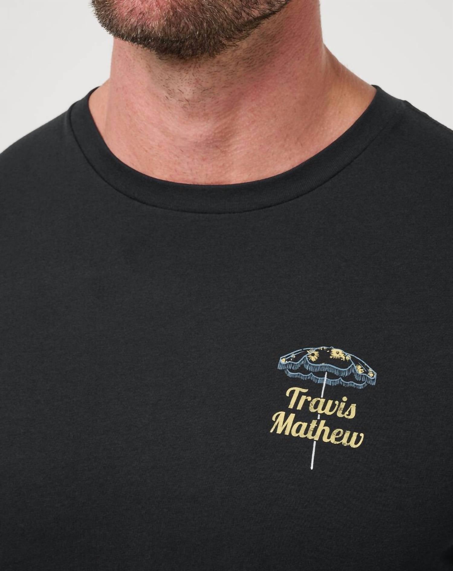 Vacation Home Short Sleeve Tee In Black