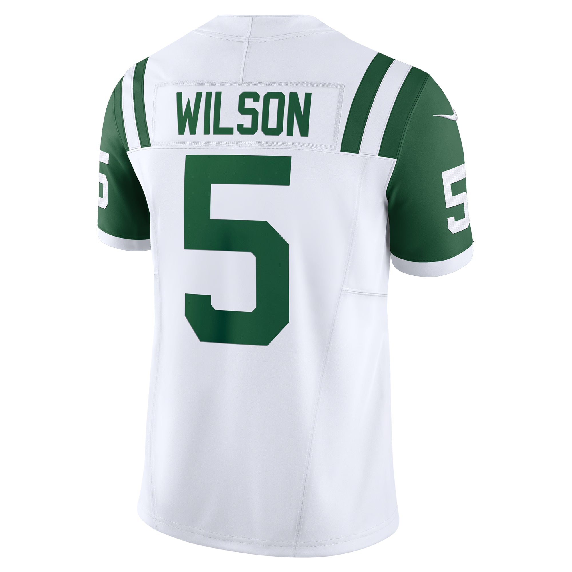 New York Jets Garrett Wilson White Classic Alternate Vapor F.U.S.E. Limited Jersey