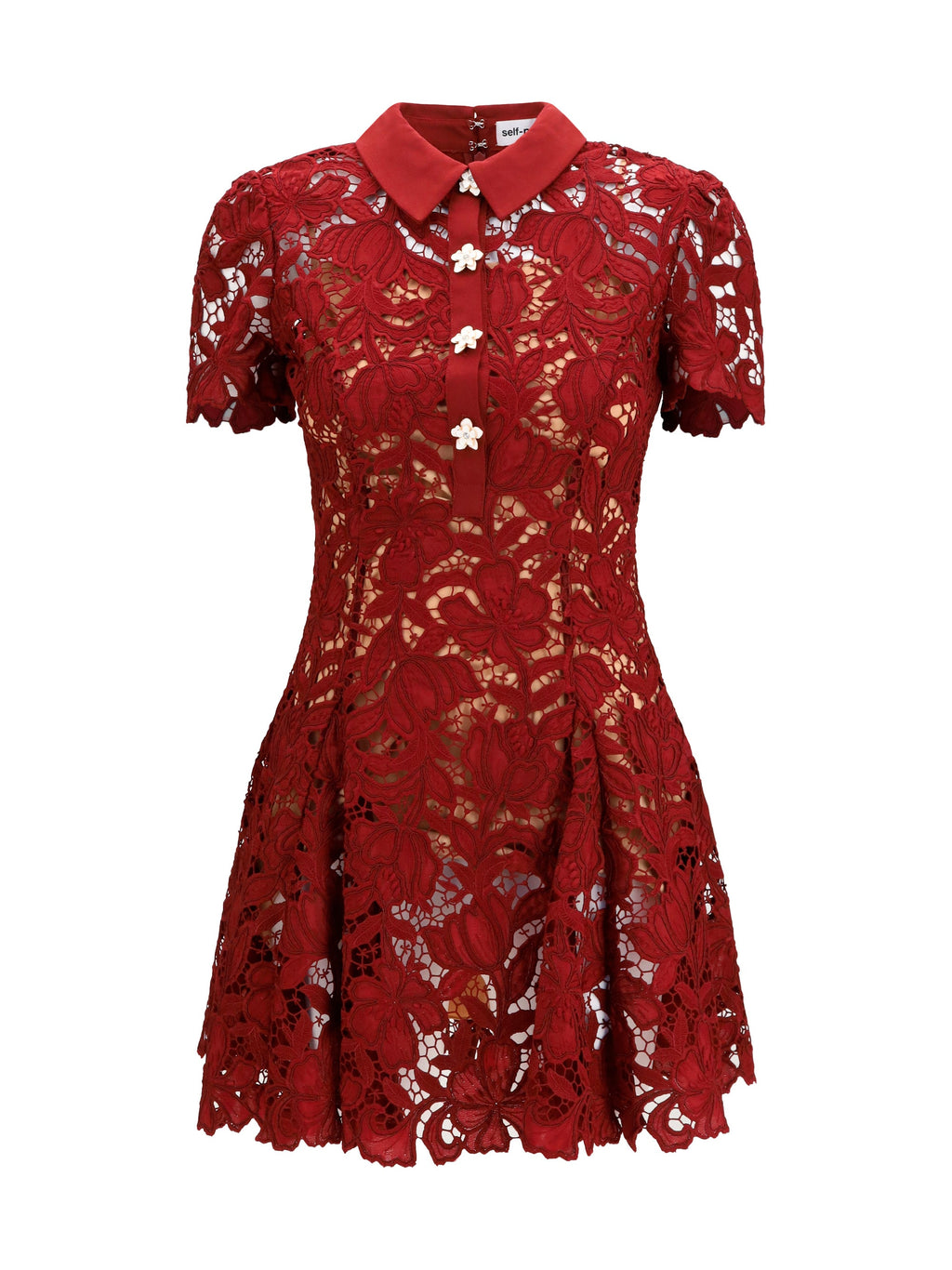 Self-Portrait Women Short Lace Dress