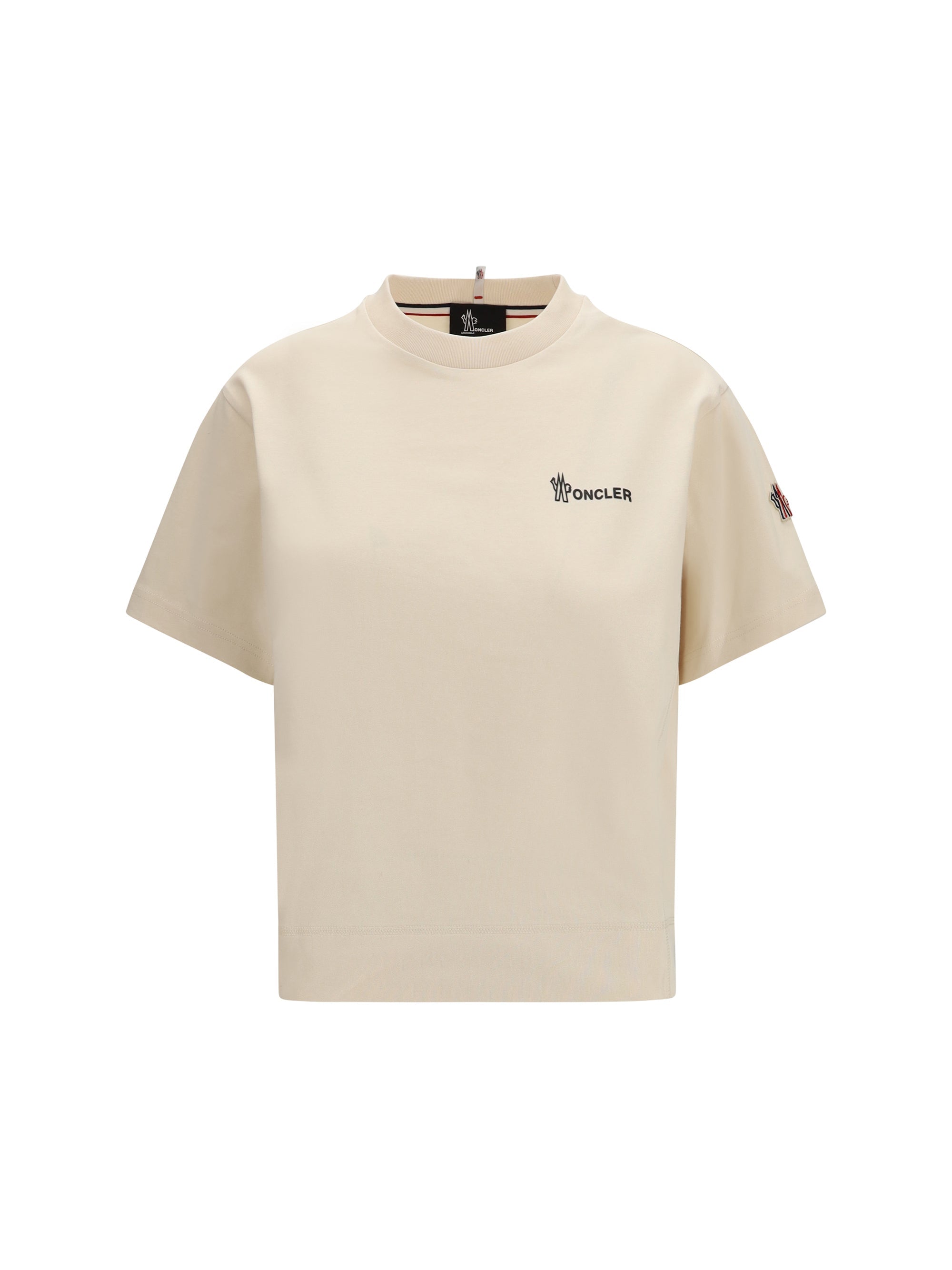 Moncler Grenoble Women Logo Cotton T-Shirt