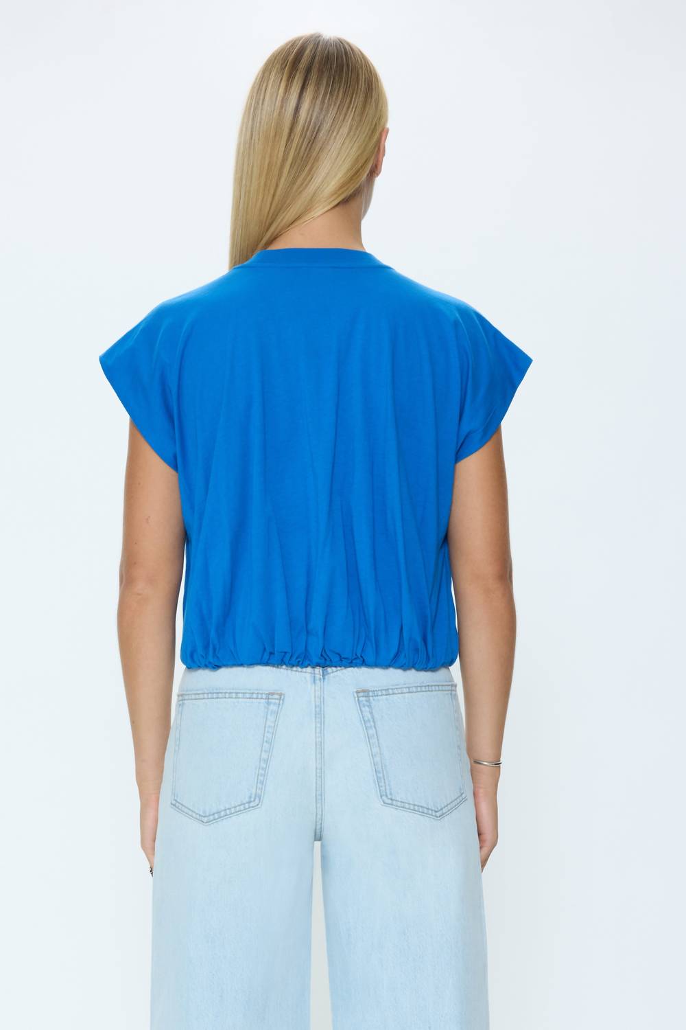 Millie Bubble Tee In Dusk