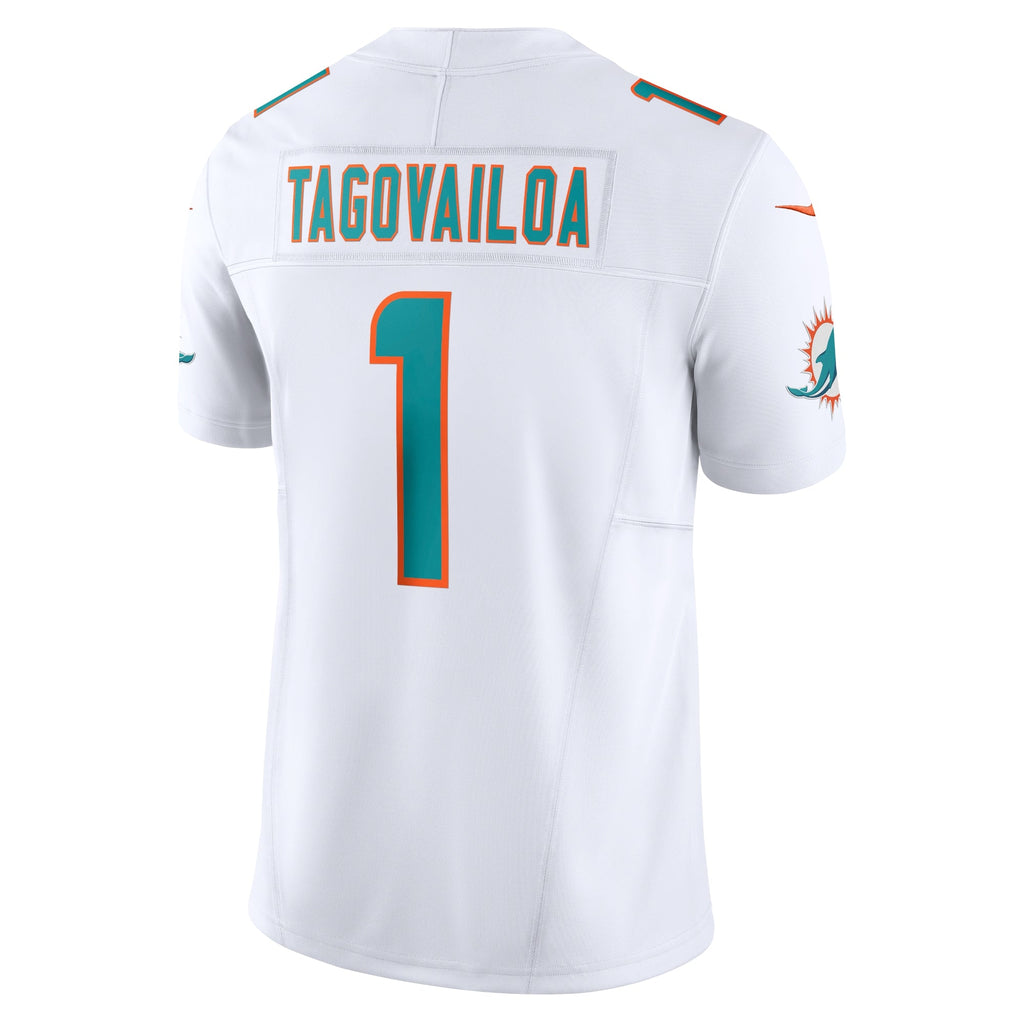 Miami Dolphins Tua Tagovailoa White Vapor F.U.S.E. Limited Jersey