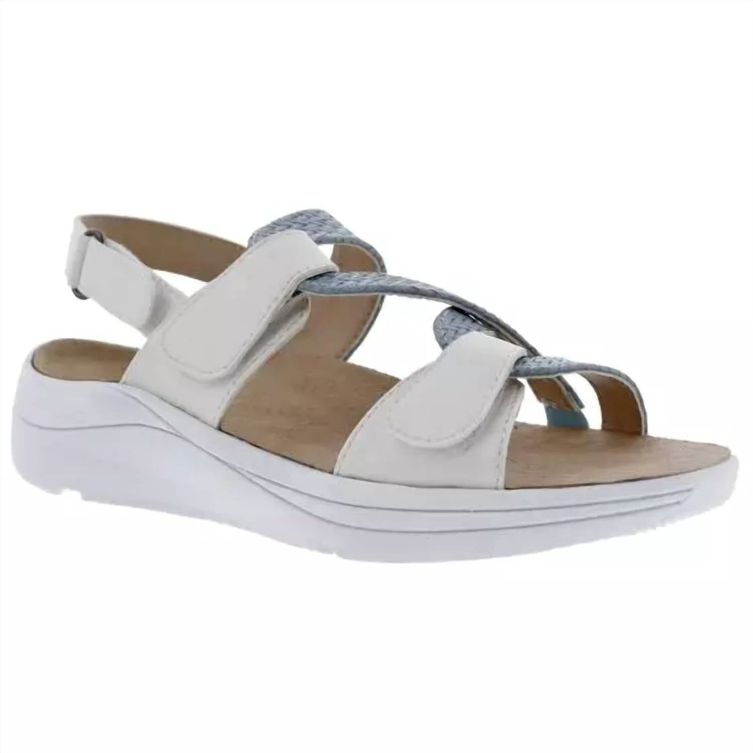 Women's Serenity Sandal In Cream Combo