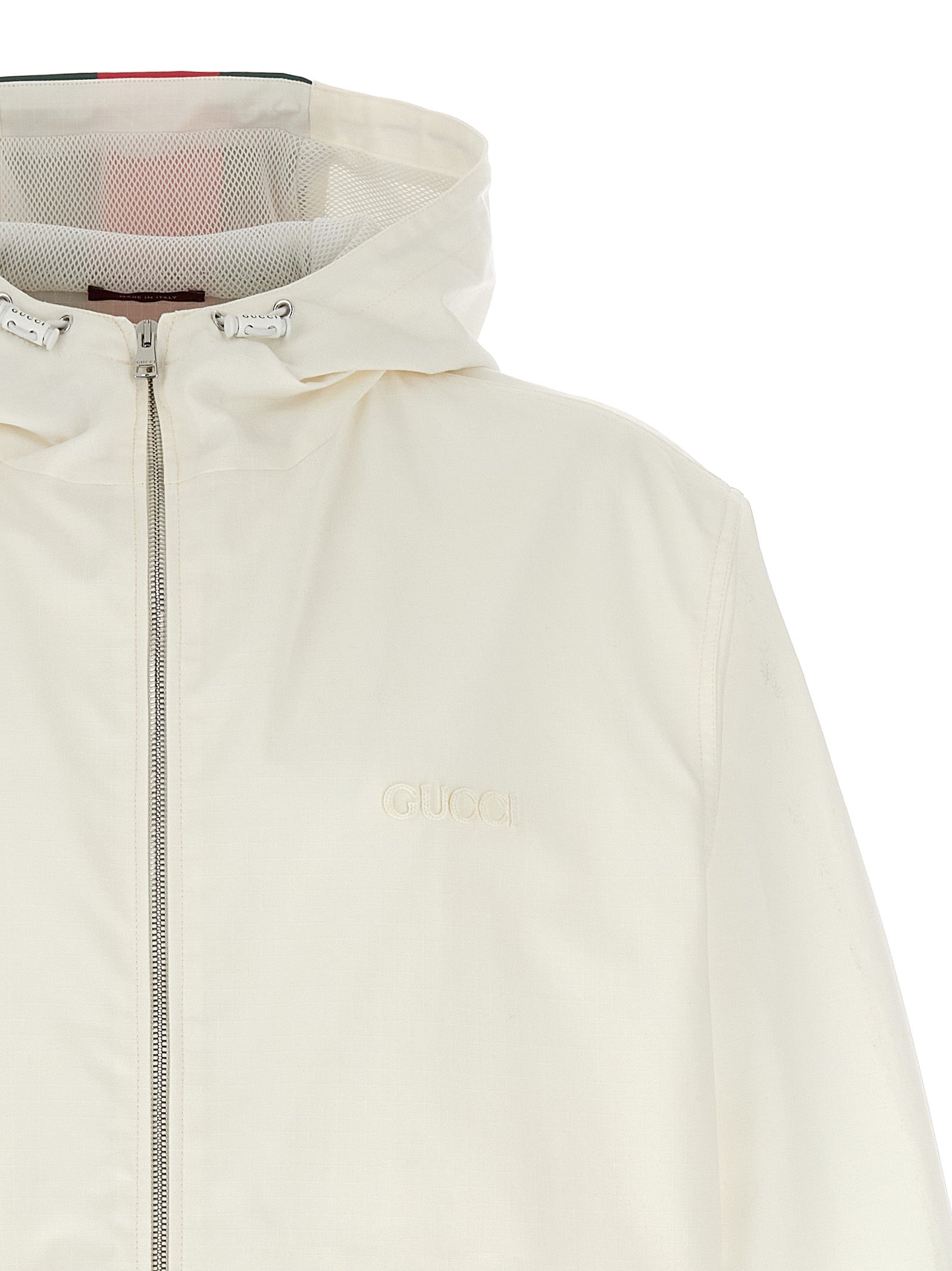 Gucci Men Nastro Web Water Repellent Jacket
